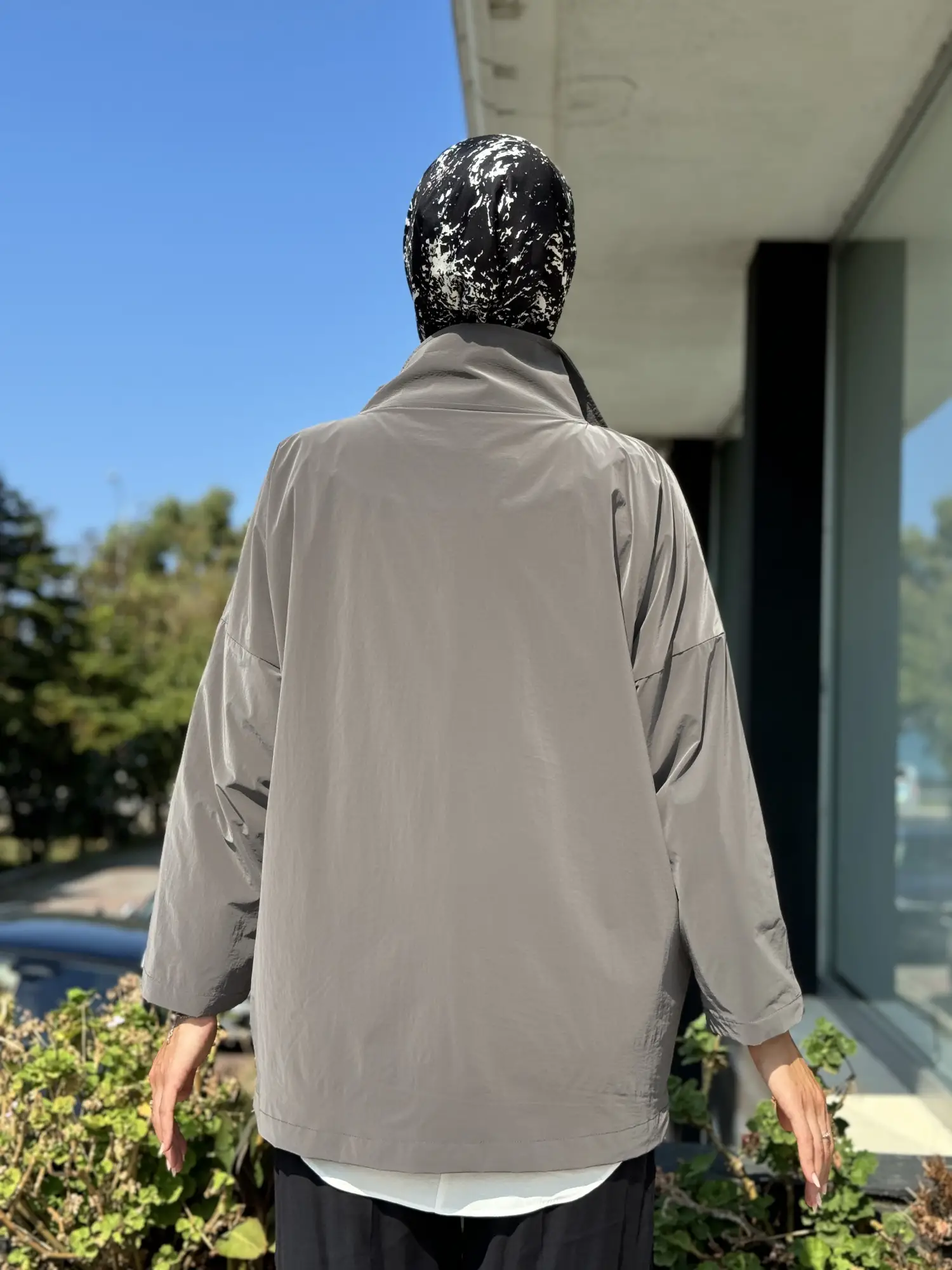 Almarwah Paraşüt Kumaş Ceket/Kap 505308