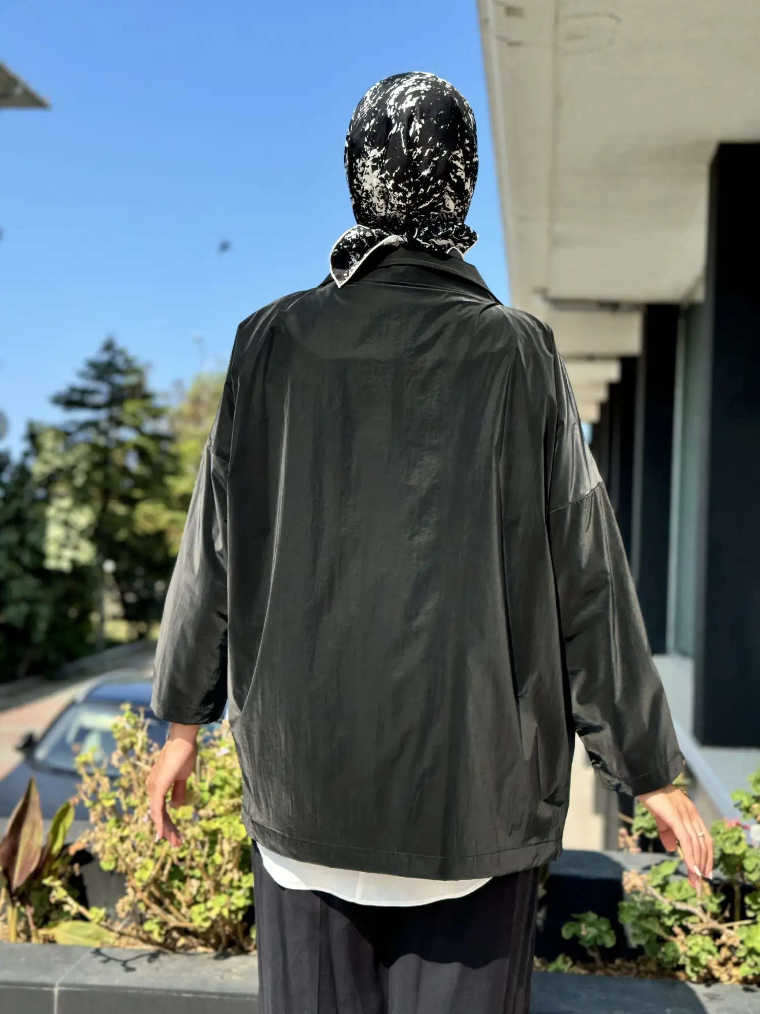 Almarwah Paraşüt Kumaş Ceket/Kap 505308