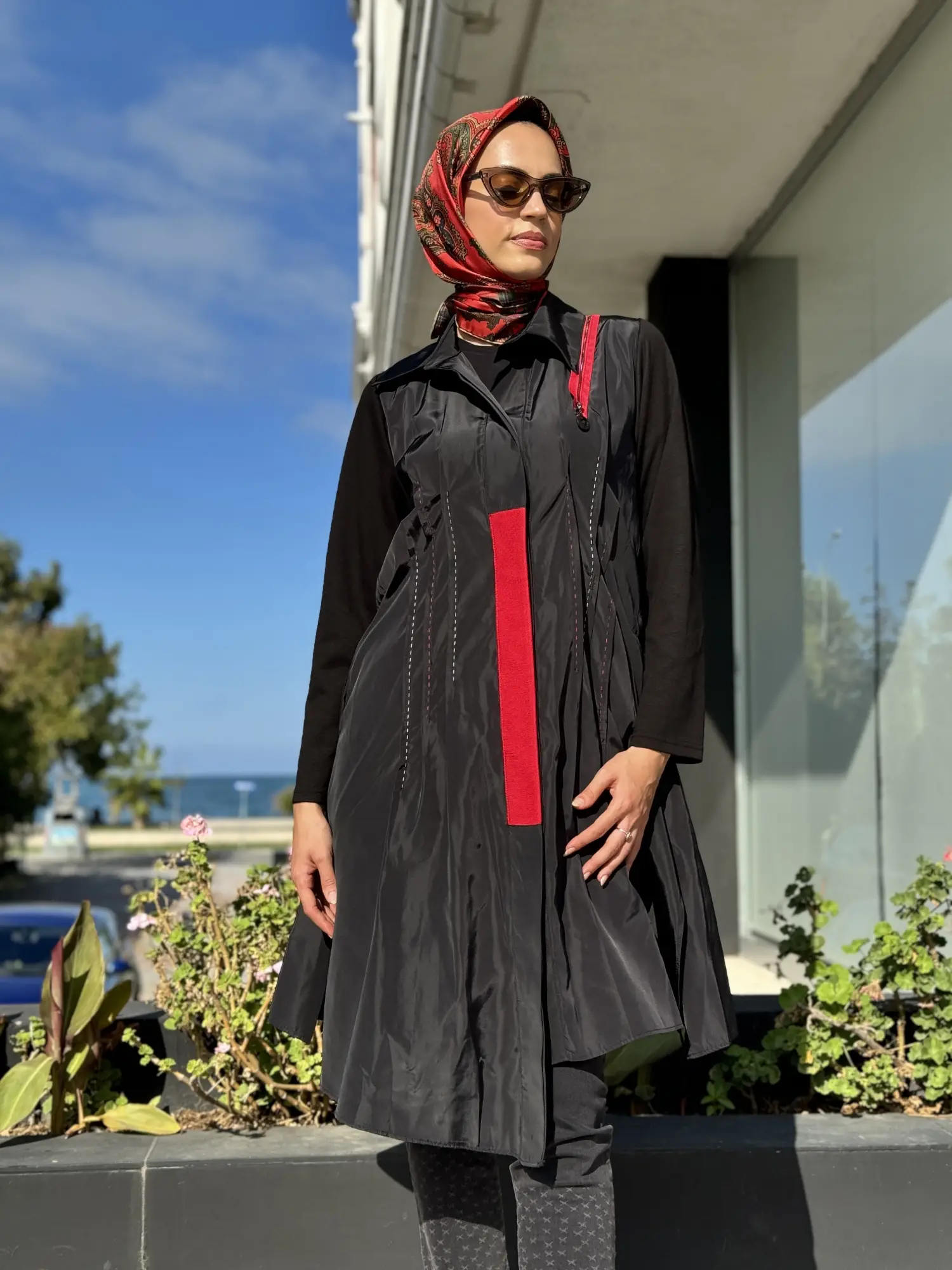 Almarwah Paraşüt Kumaş Maxi Boy Spor Gömlek 101972