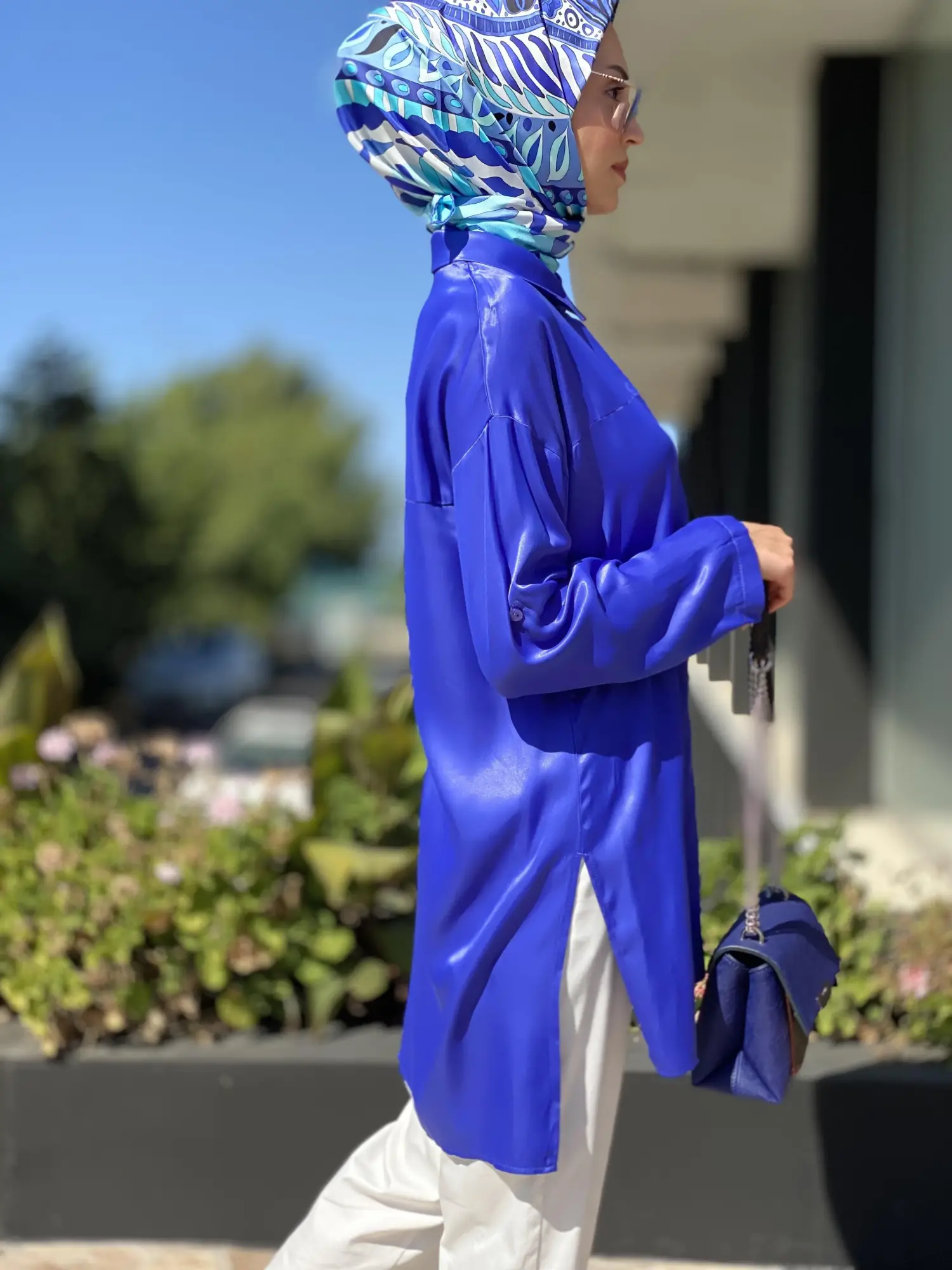 Almarwah Saten Gömlek 101926