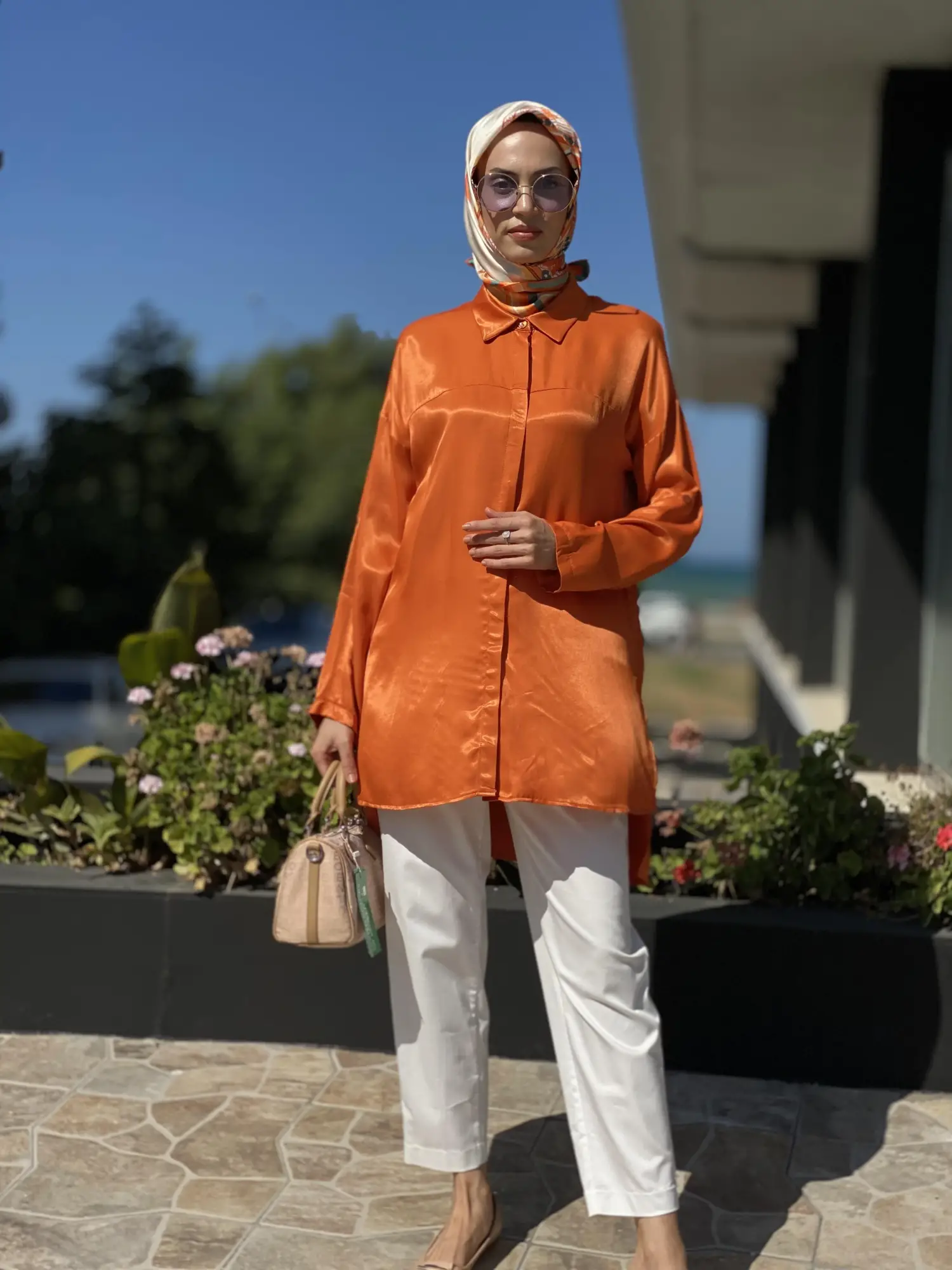 Almarwah Saten Gömlek 101926