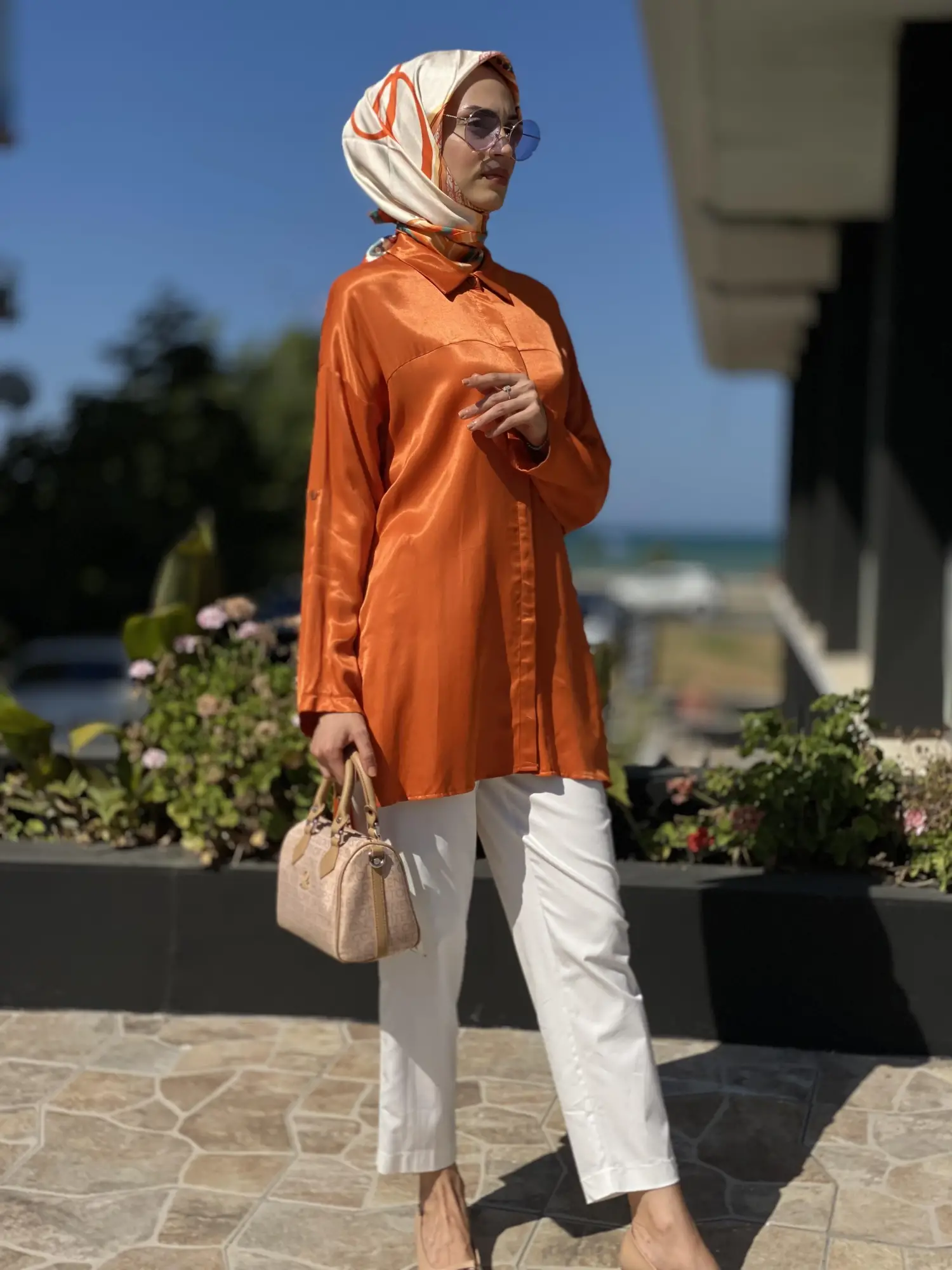 Almarwah Saten Gömlek 101926