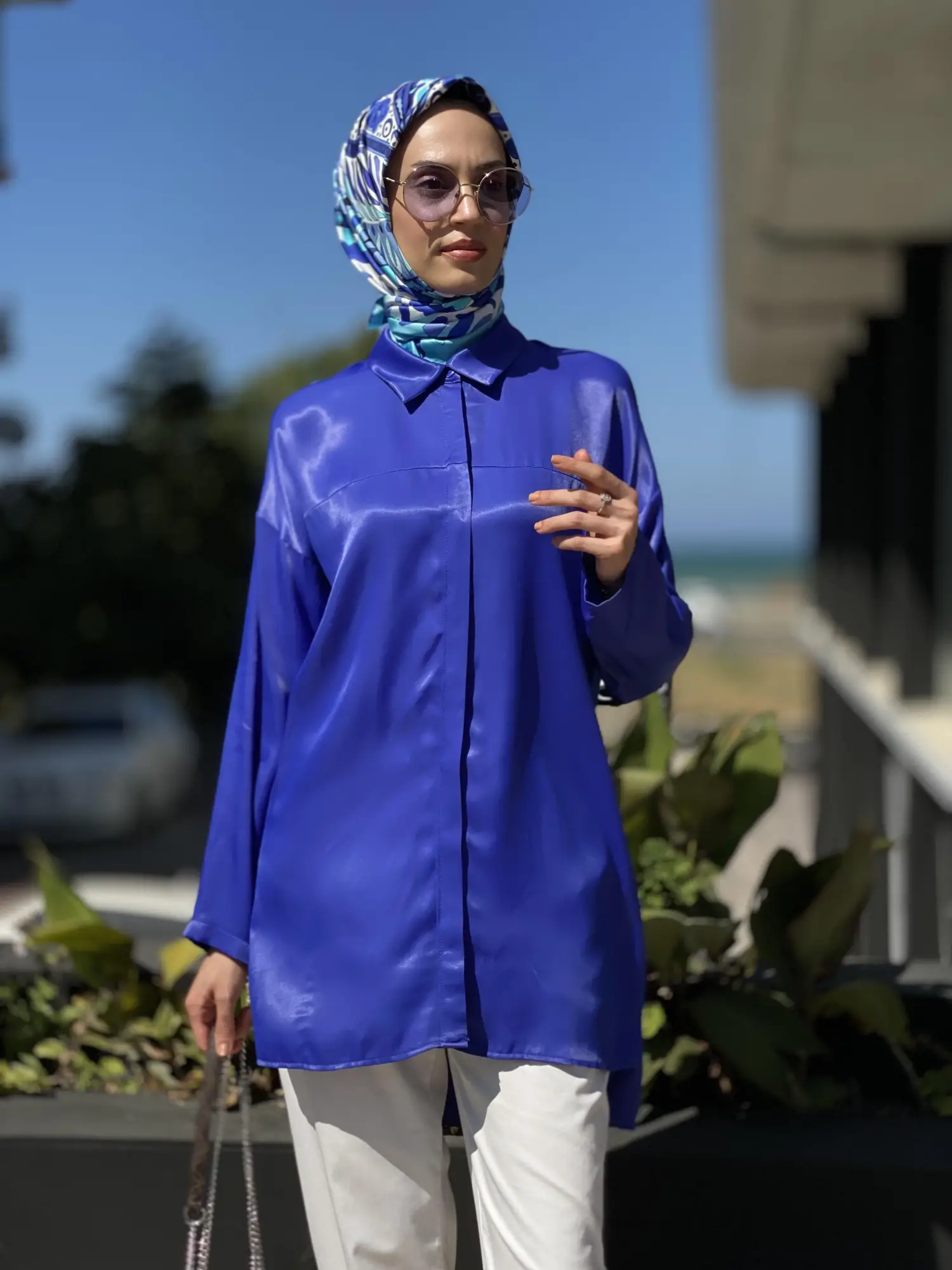 Almarwah Saten Gömlek 101926