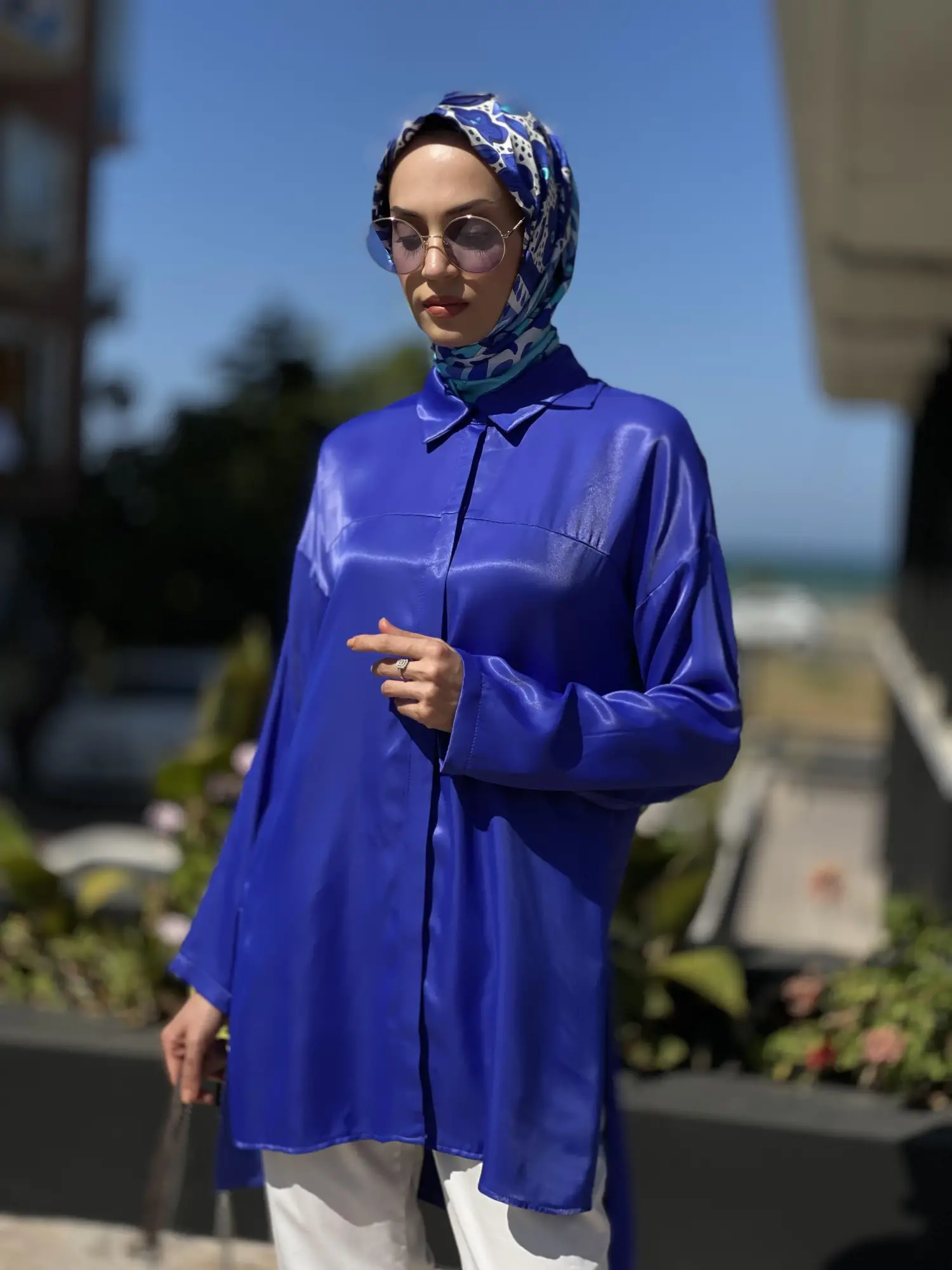 Almarwah Saten Gömlek 101926