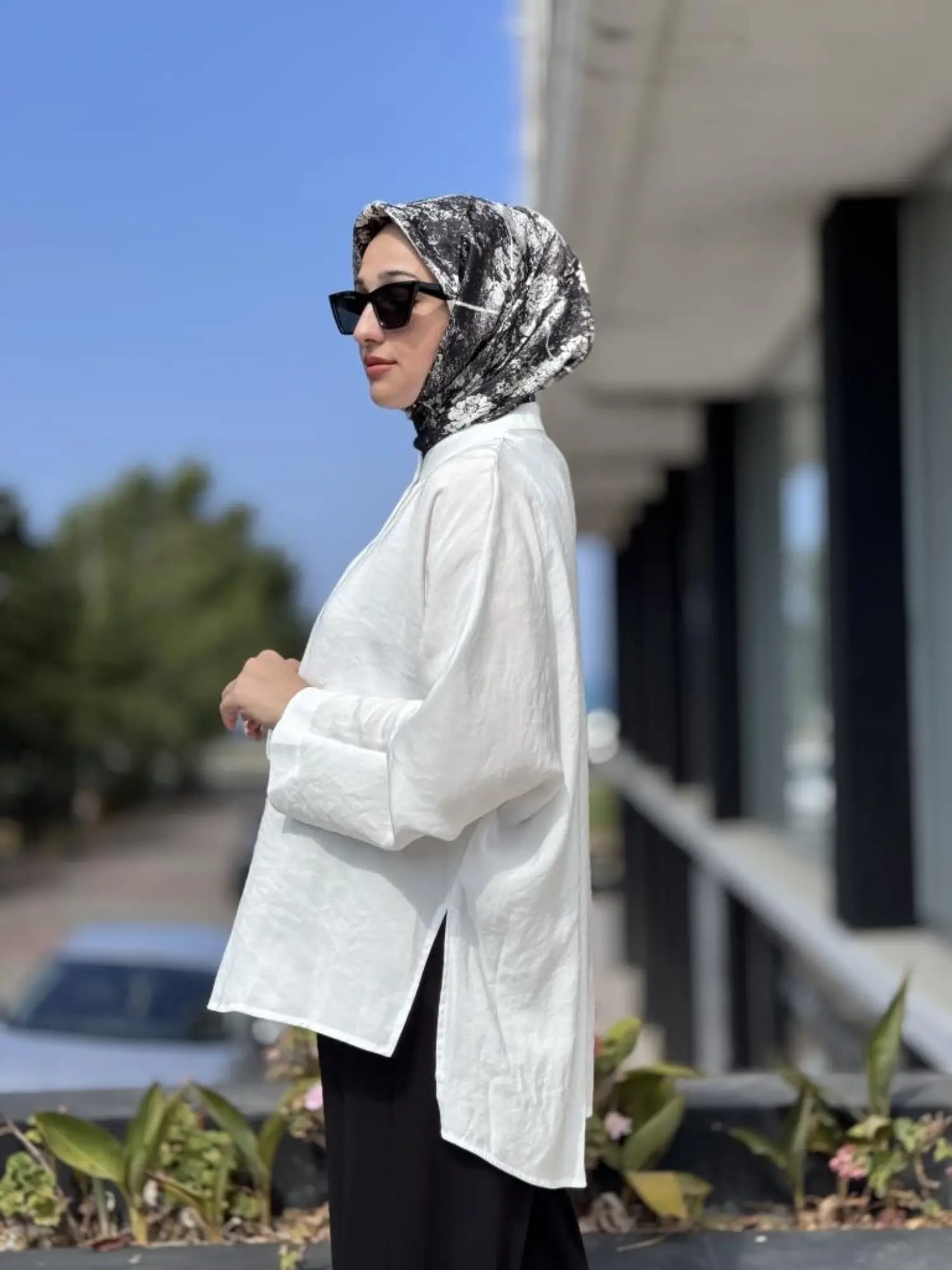 Almarwah Tencel Yarasa Kol Gömlek 101977