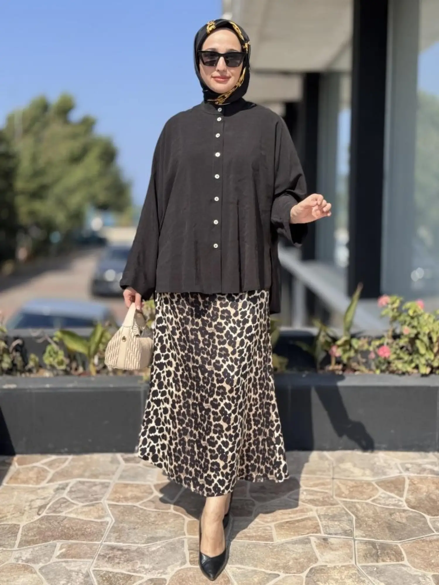 Almarwah Tencel Yarasa Kol Gömlek 101977