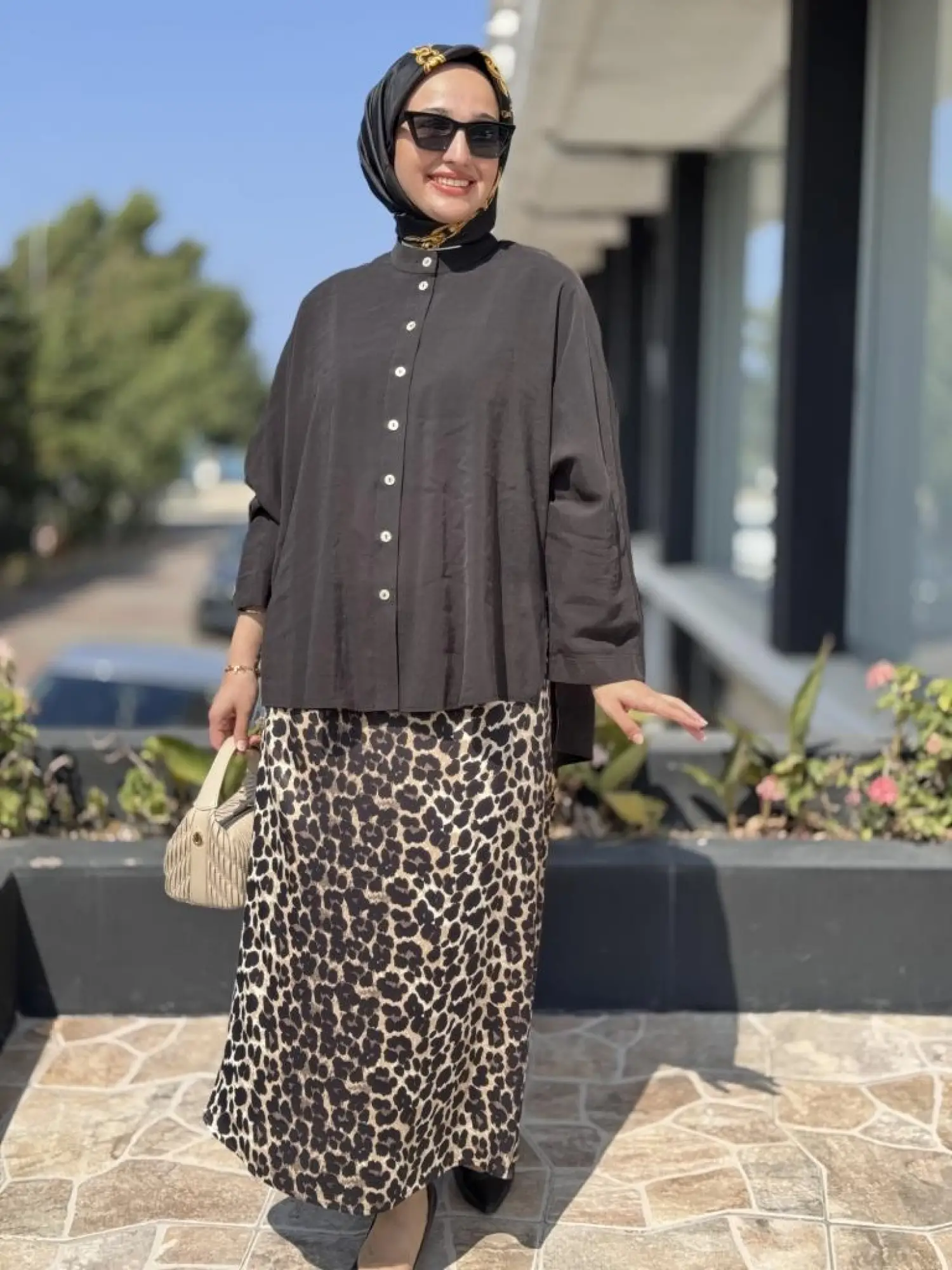 Almarwah Tencel Yarasa Kol Gömlek 101977