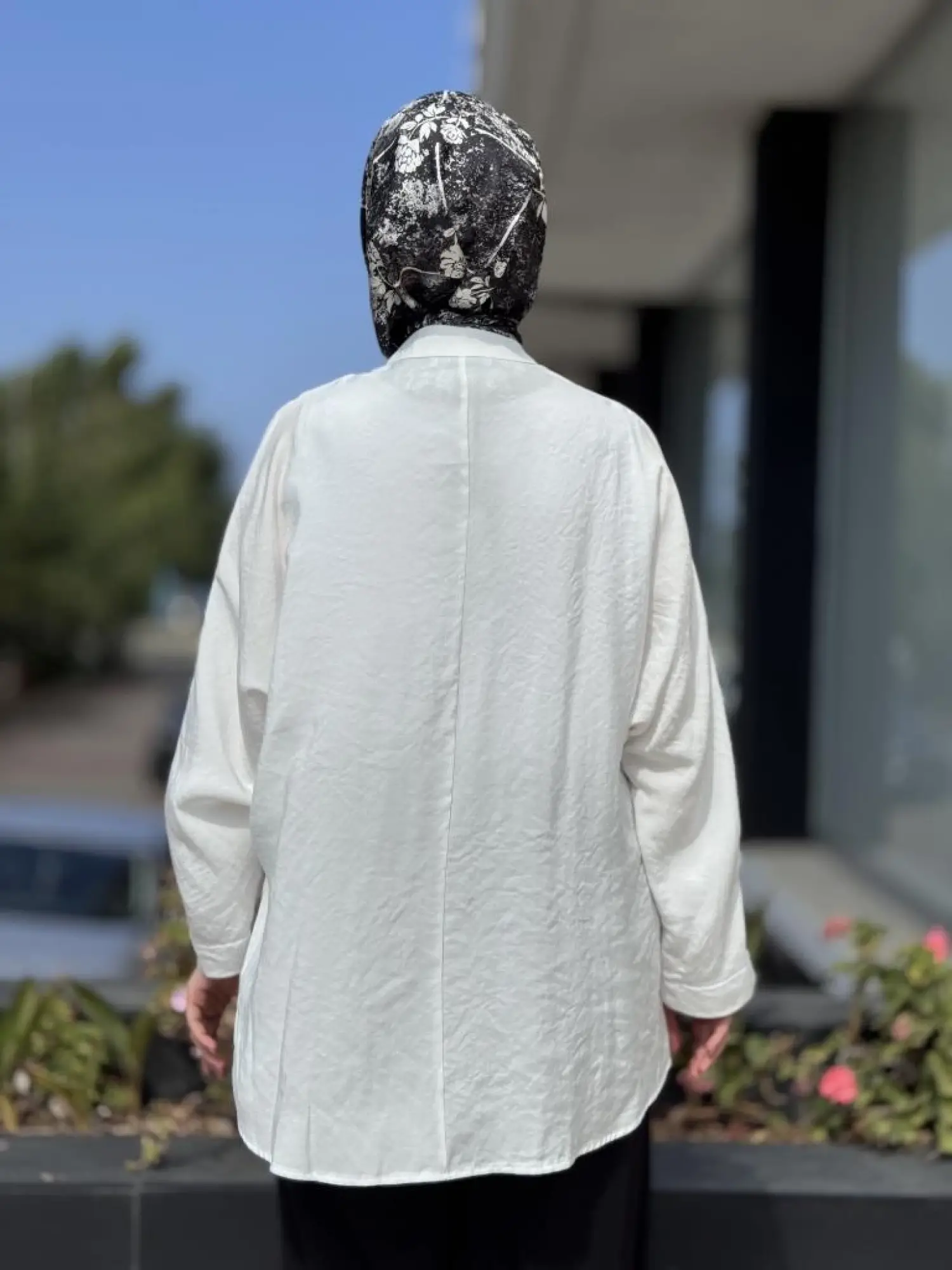 Almarwah Tencel Yarasa Kol Gömlek 101977