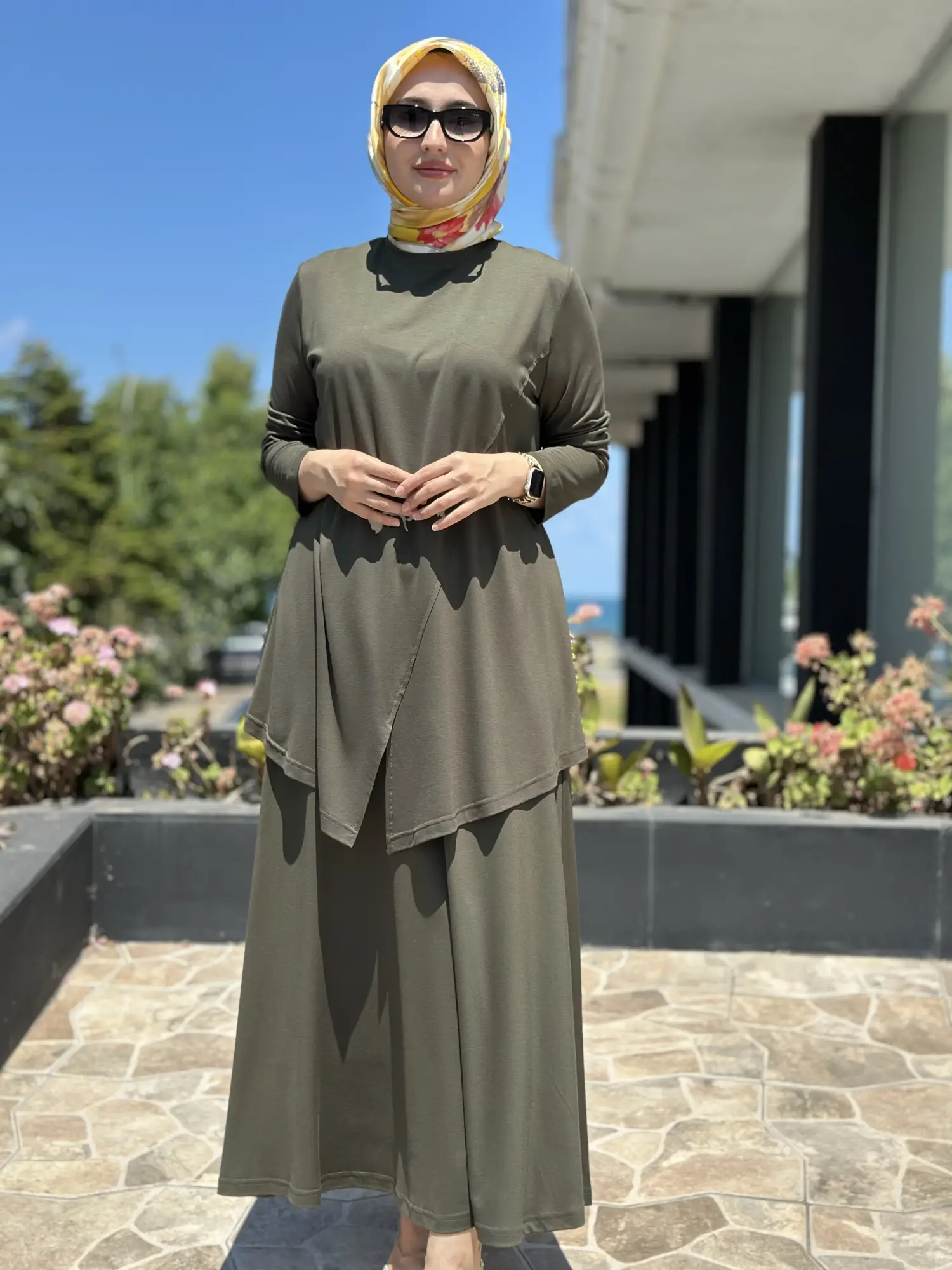Almarwah Viscon Tunik Etek Takım 202968
