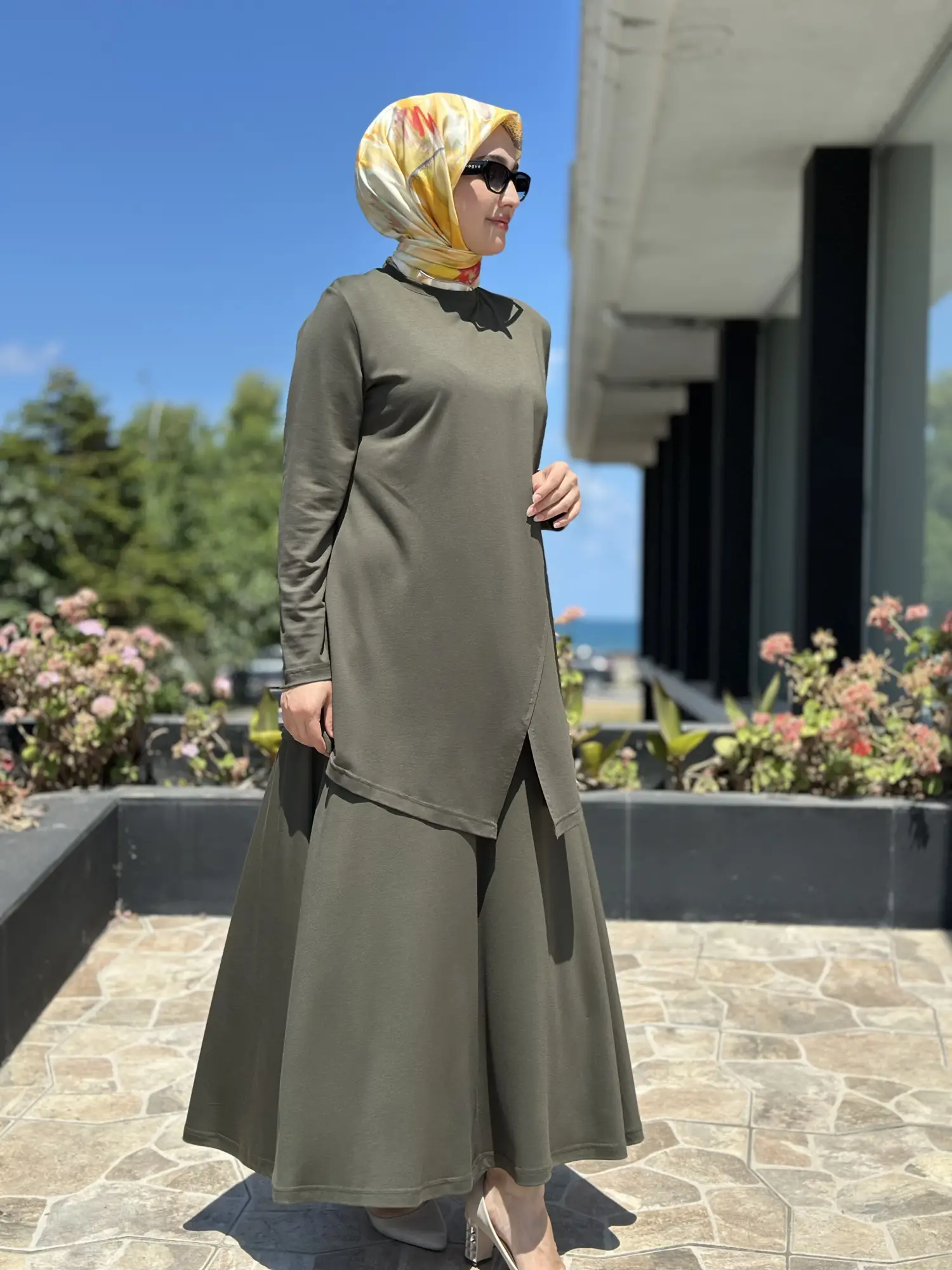 Almarwah Viscon Tunik Etek Takım 202968