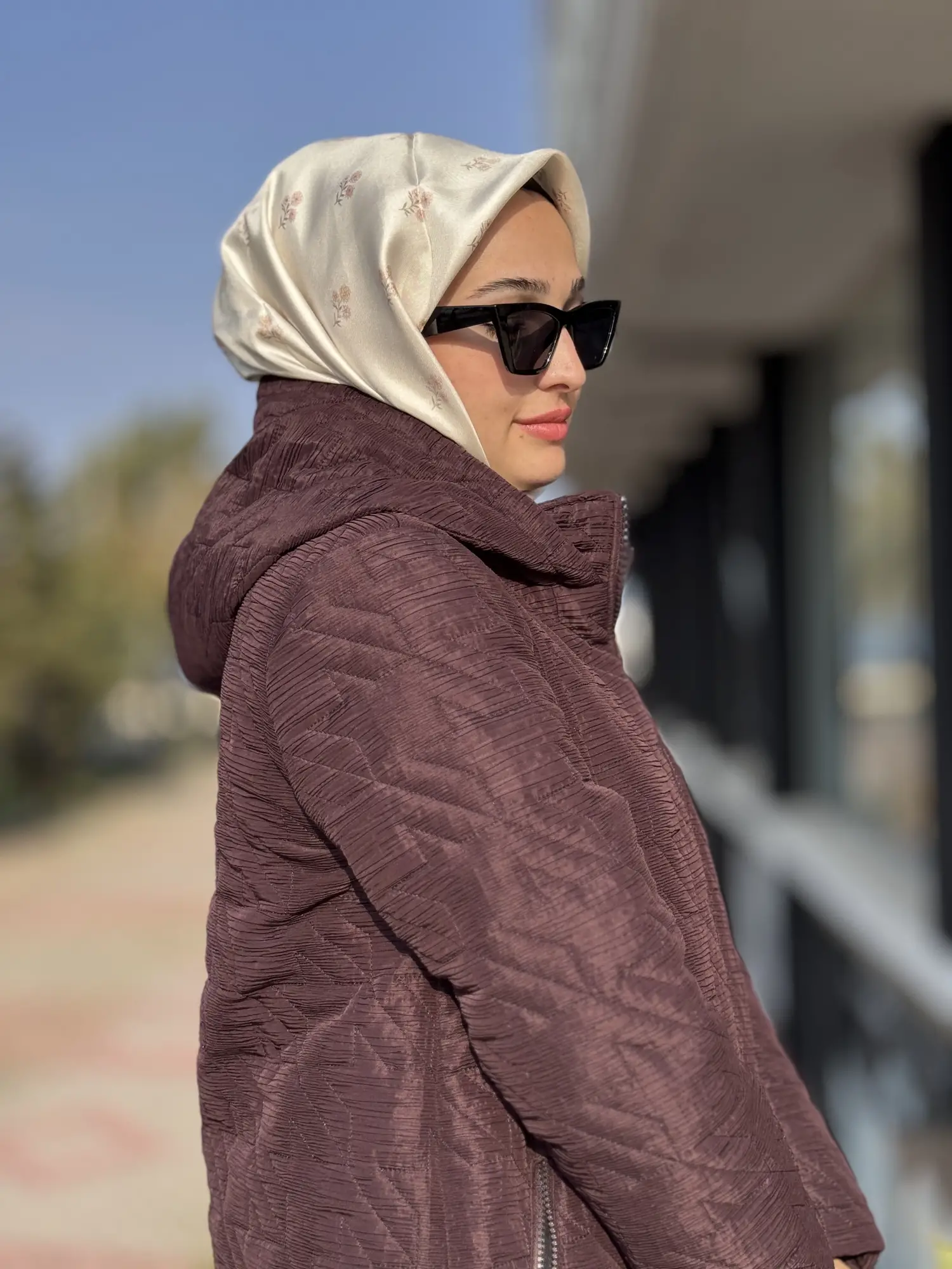 Almarwah Yanları Fermuar Detaylı Kapitone Mont 505331