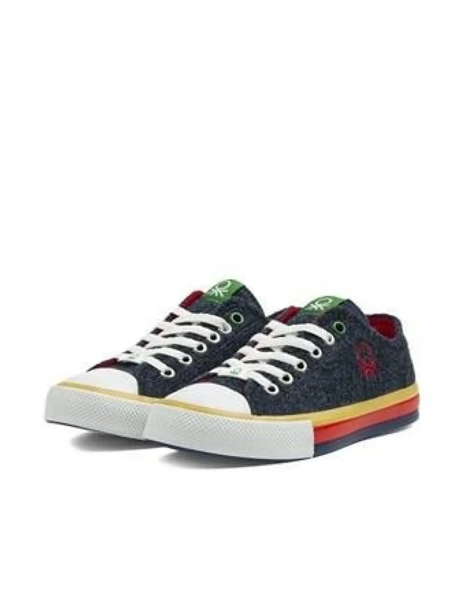 Benetton 30539 Kadın Keçe Ayakkabı