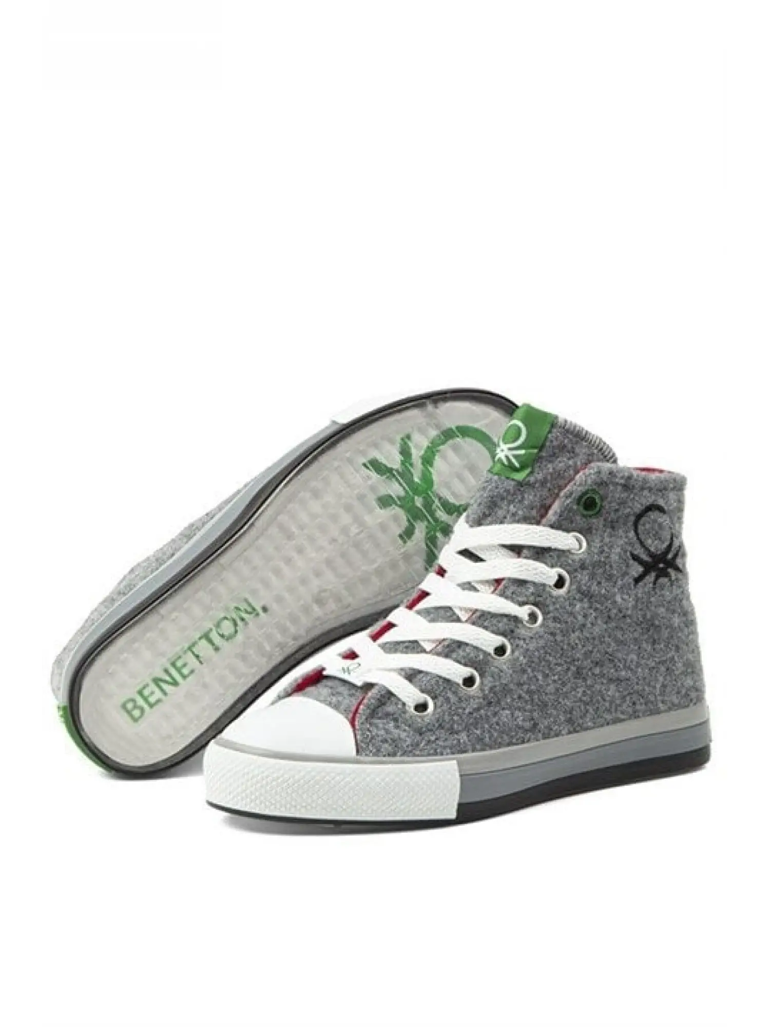 Benetton 30540 Kadın Keçe Ayakkabı