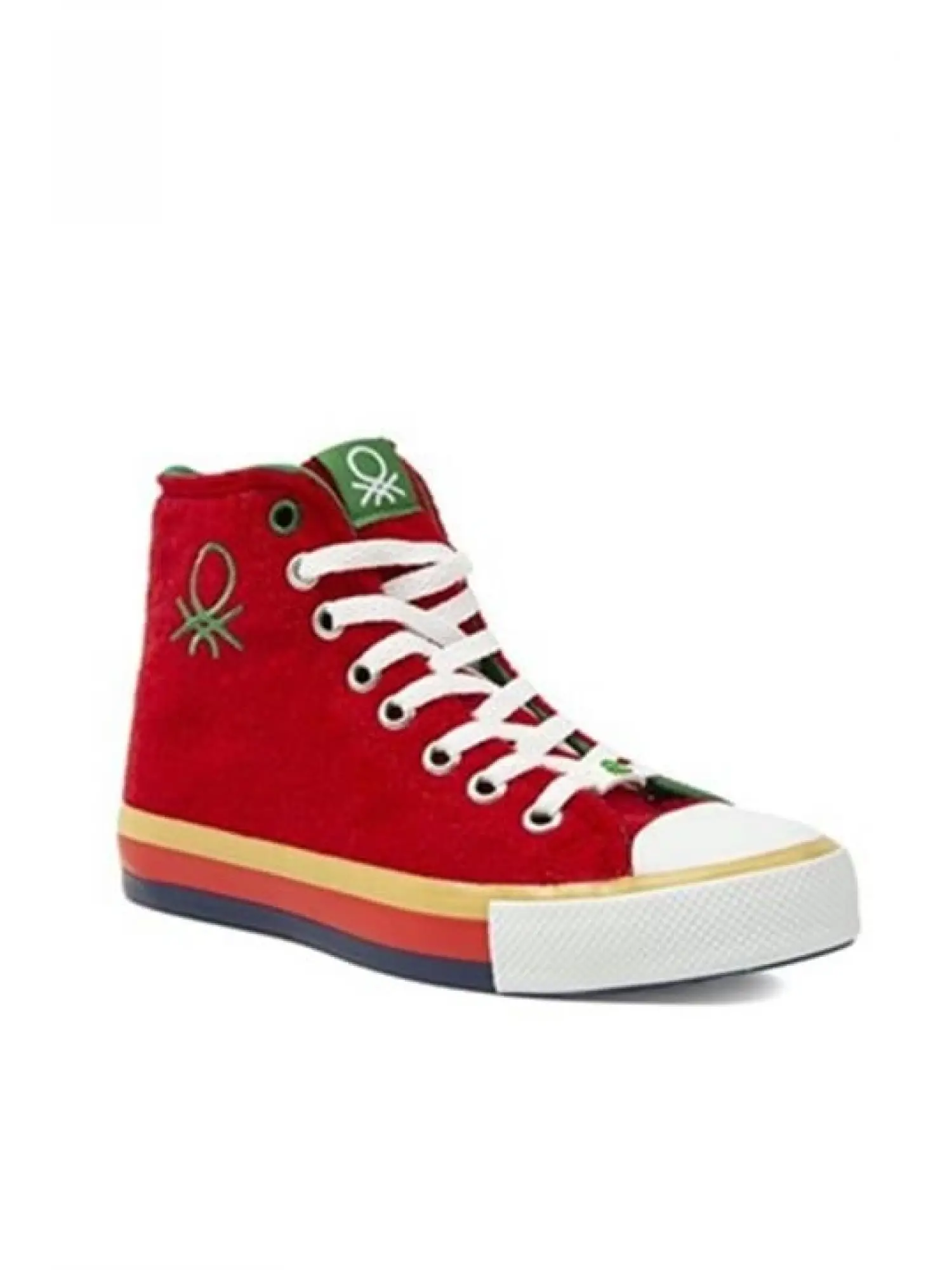 Benetton 30540 Kadın Keçe Ayakkabı