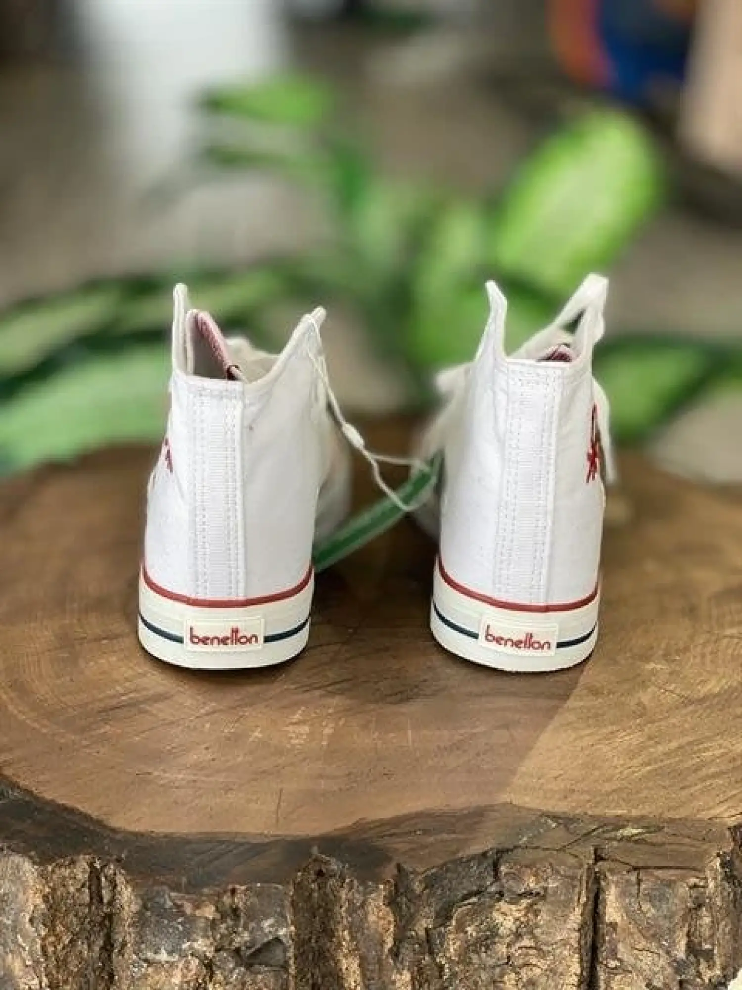 Benetton Beyaz Converse Spor Ayakkabı 30628