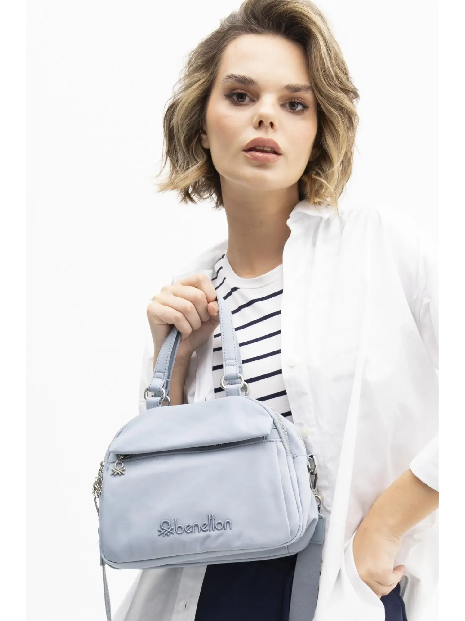 Benetton El Omuz Çantası BNT1193