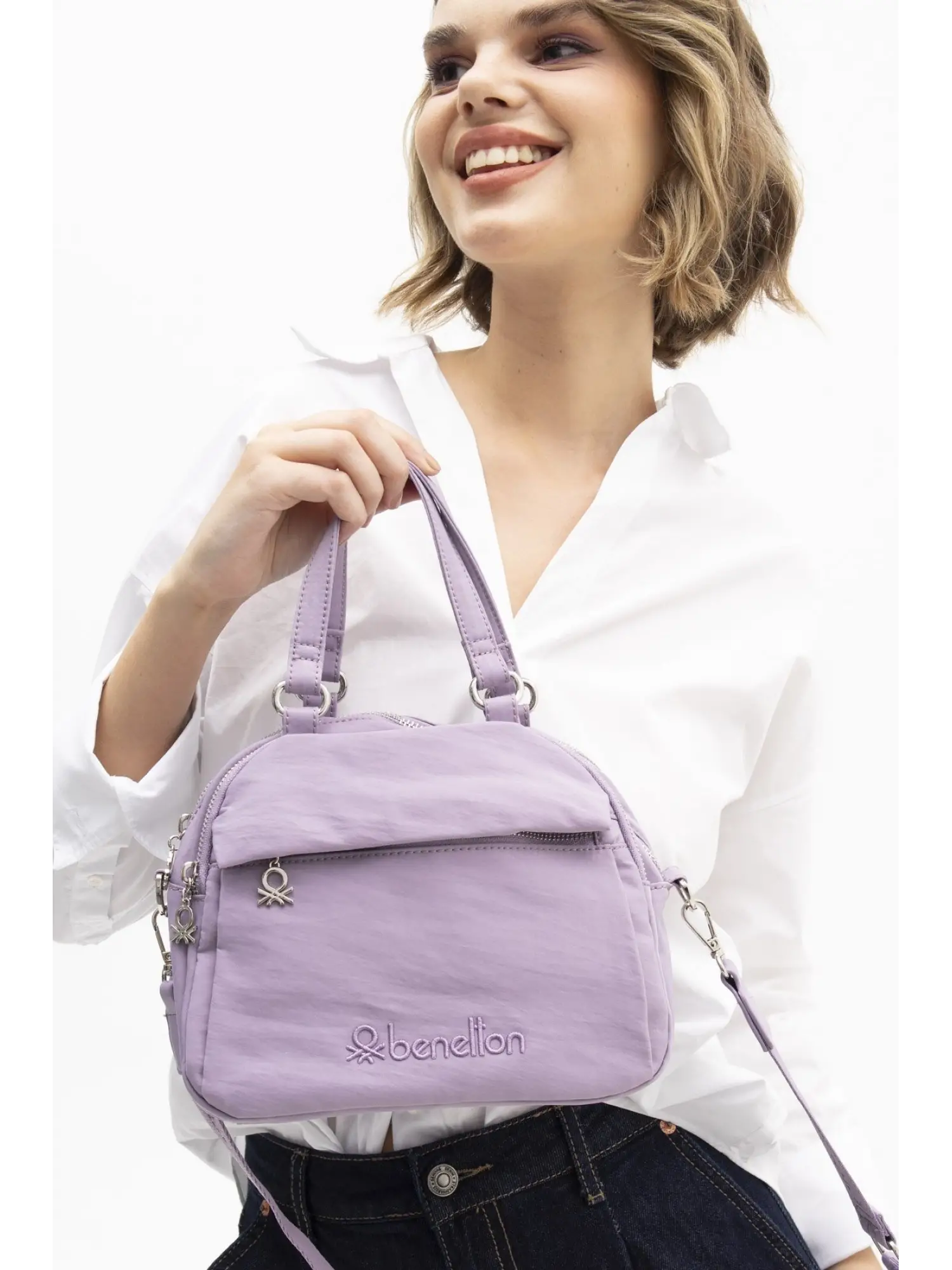 Benetton El Omuz Çantası BNT1193