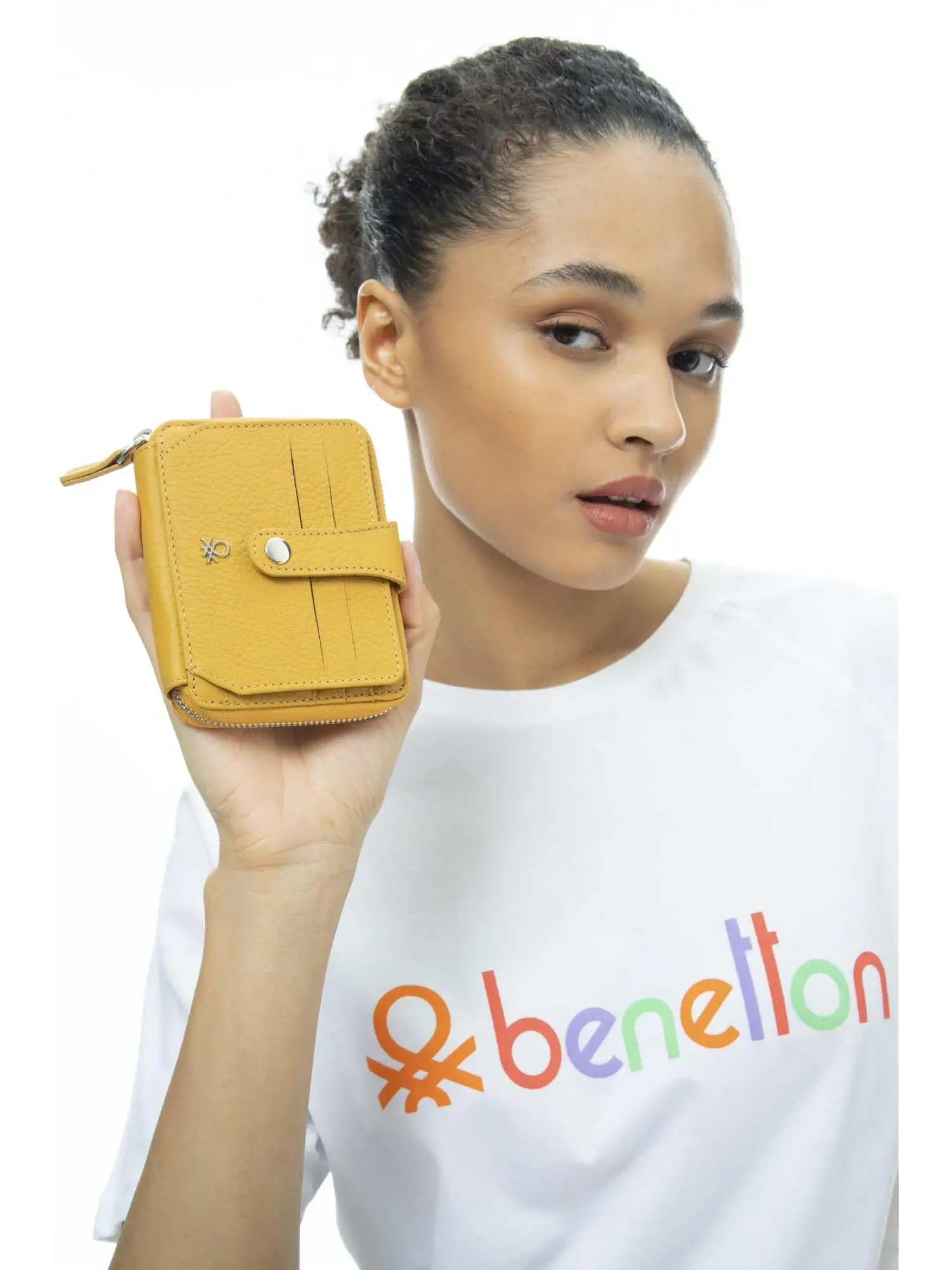 Benetton Fermuarlı Deri Cüzdan BNT1024