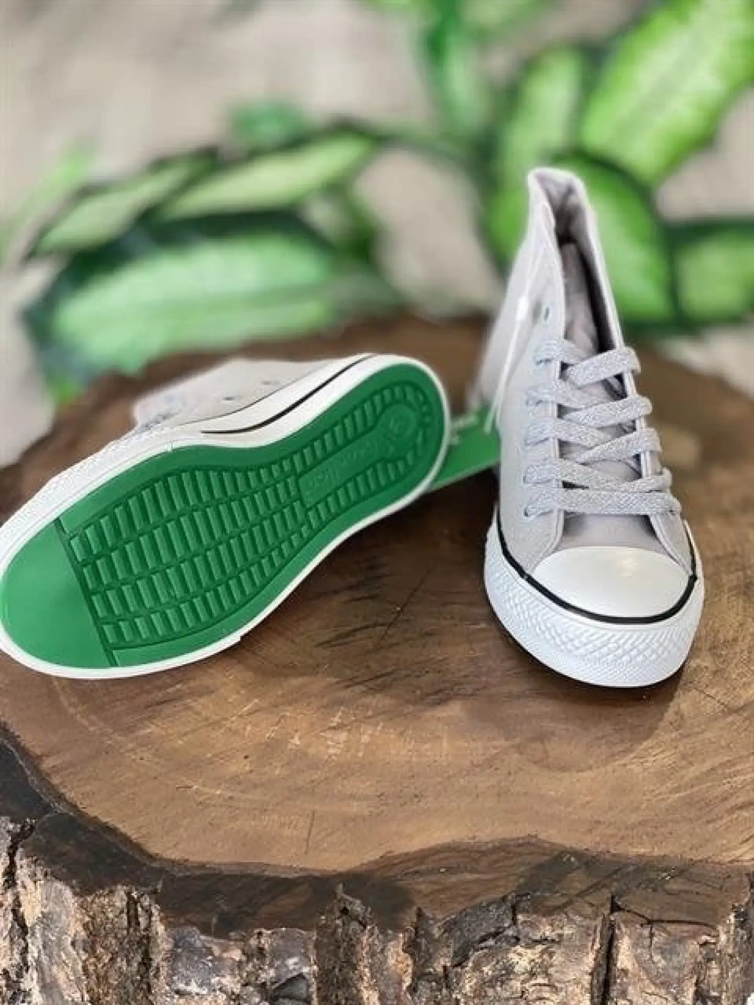 Benetton Gri Converse Spor Ayakkabı 30628