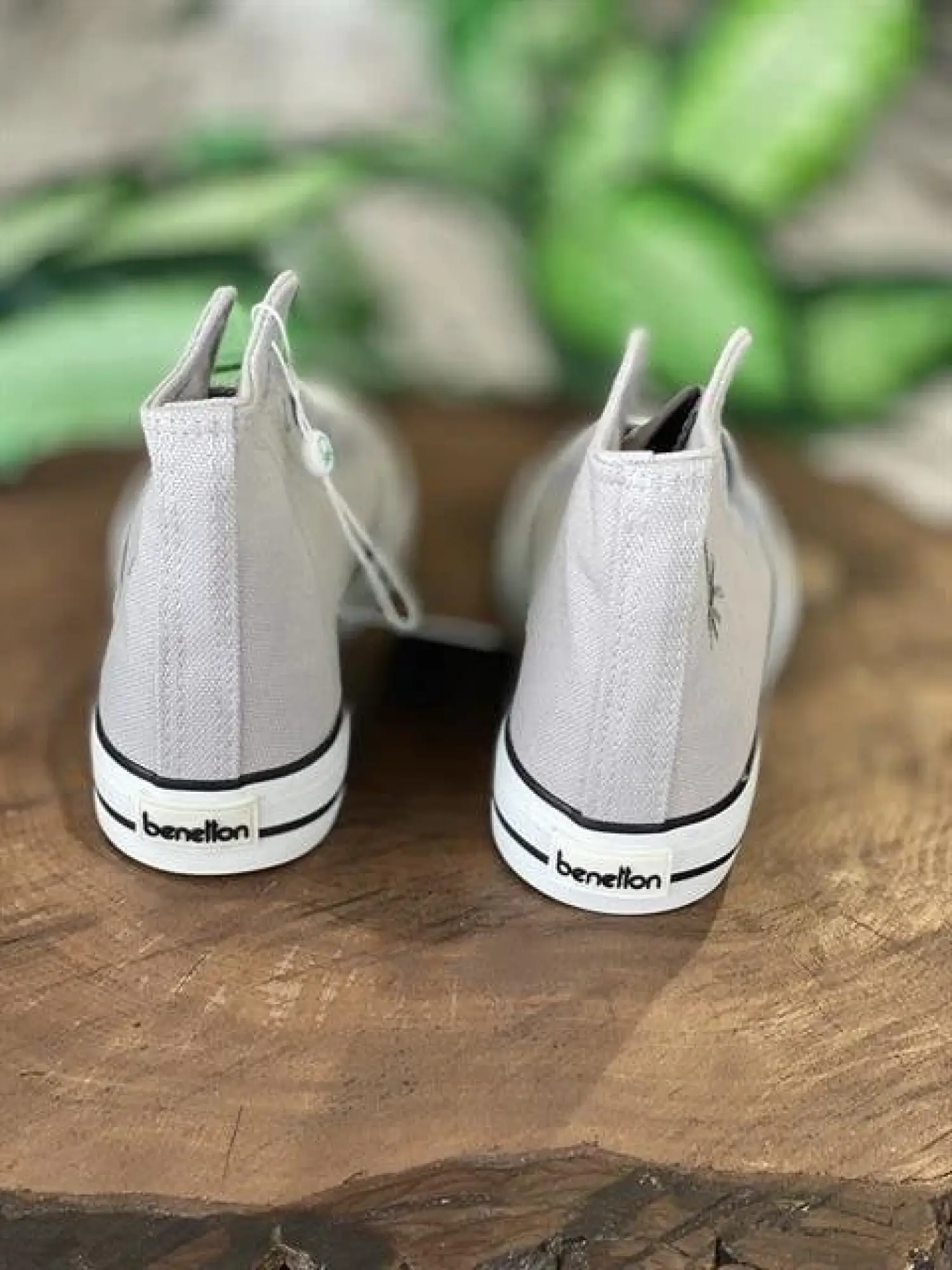 Benetton Gri Converse Spor Ayakkabı 30628