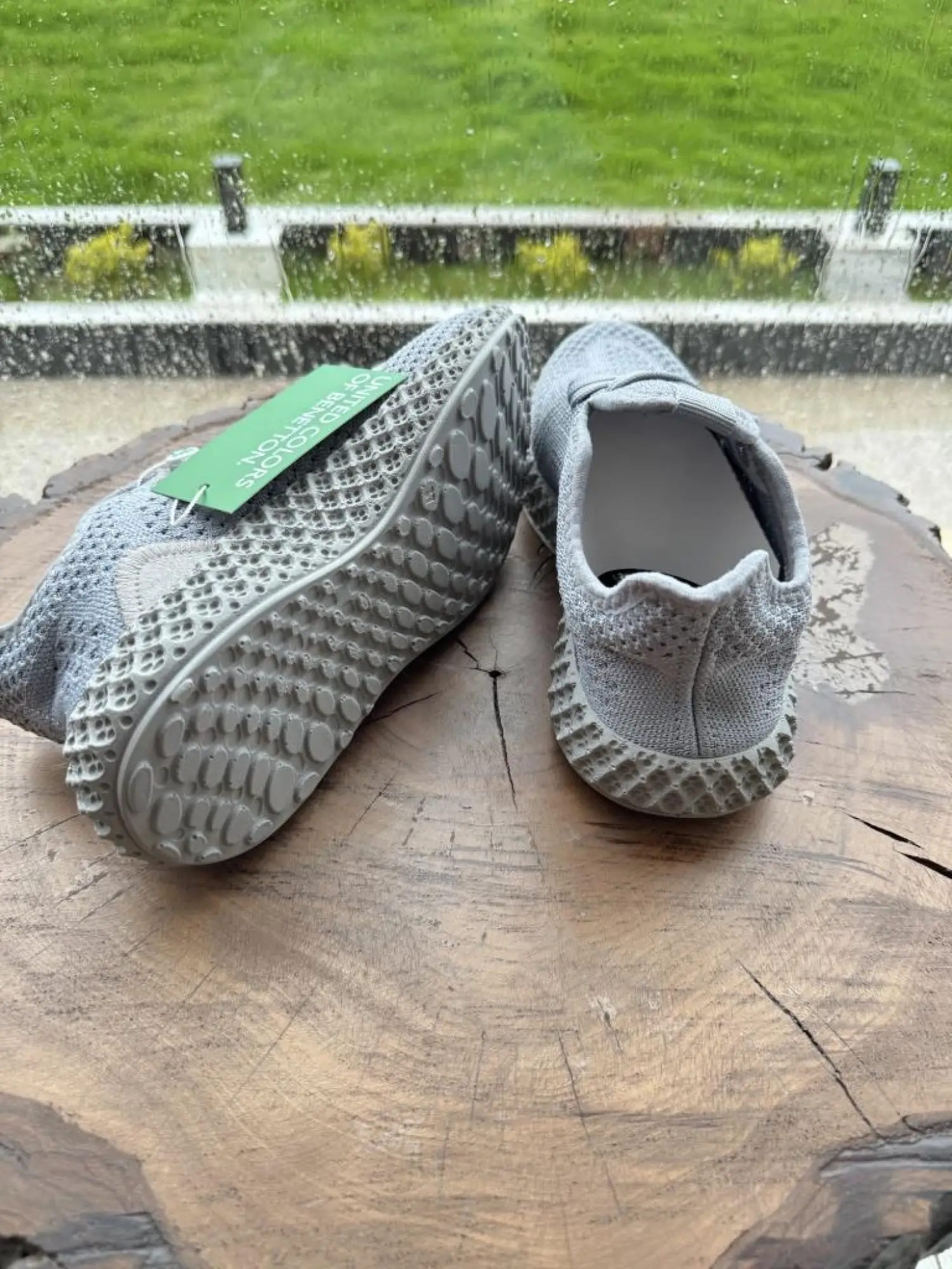 Benetton Gri Kadın Spor Ayakkabı BN30009