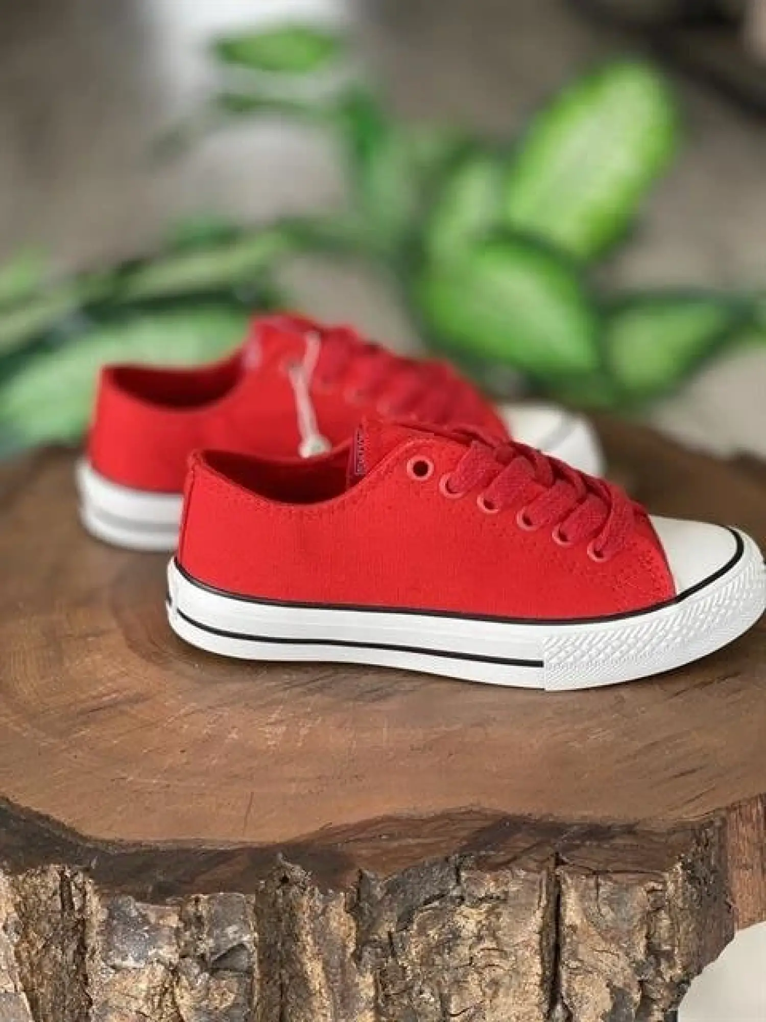 Benetton Konvers Kadın Spor Ayakkabı Kırmızı BN30196