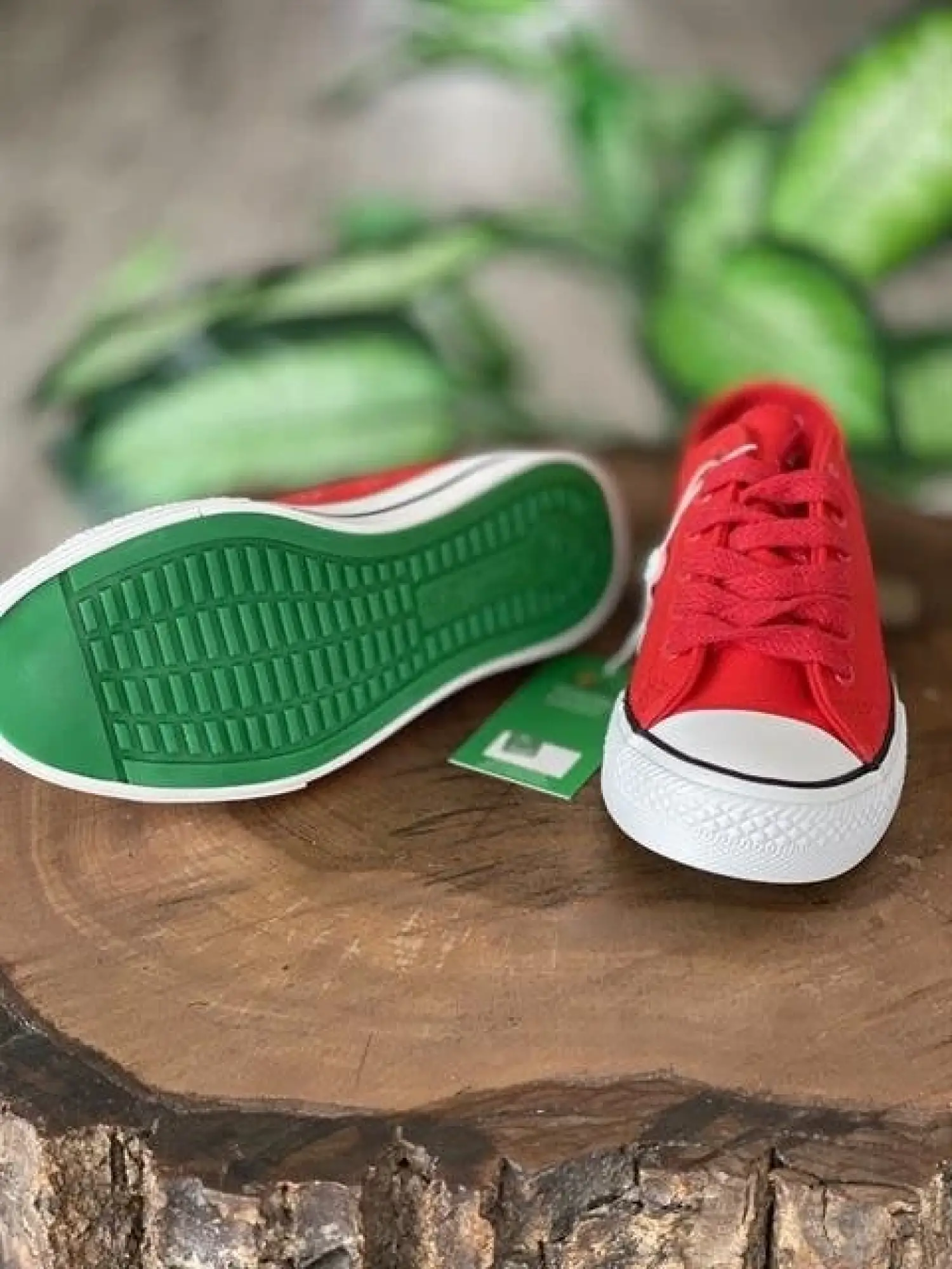 Benetton Konvers Kadın Spor Ayakkabı Kırmızı BN30196