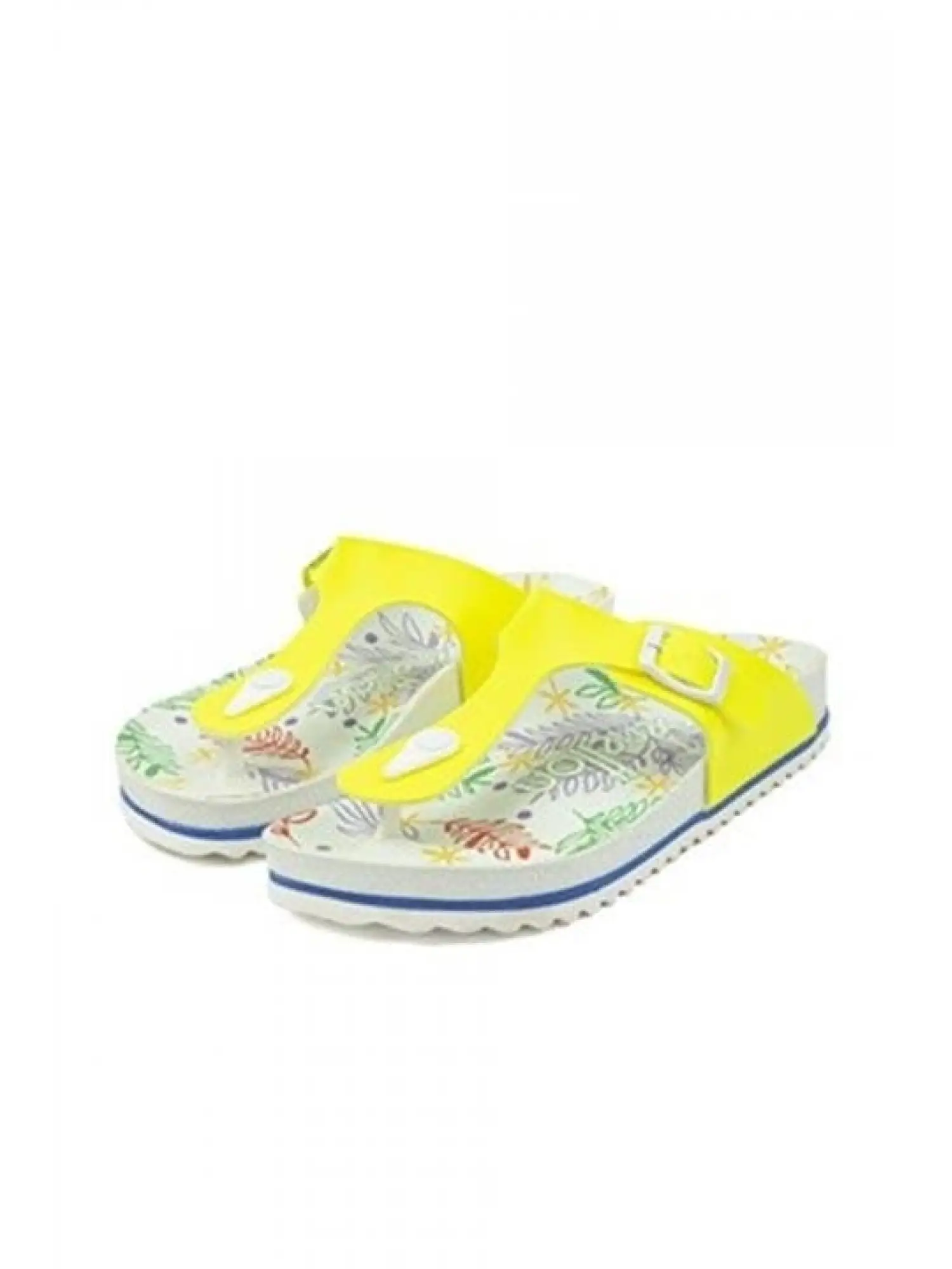 Benetton Parmak Arası Renkli Terlik BN1026