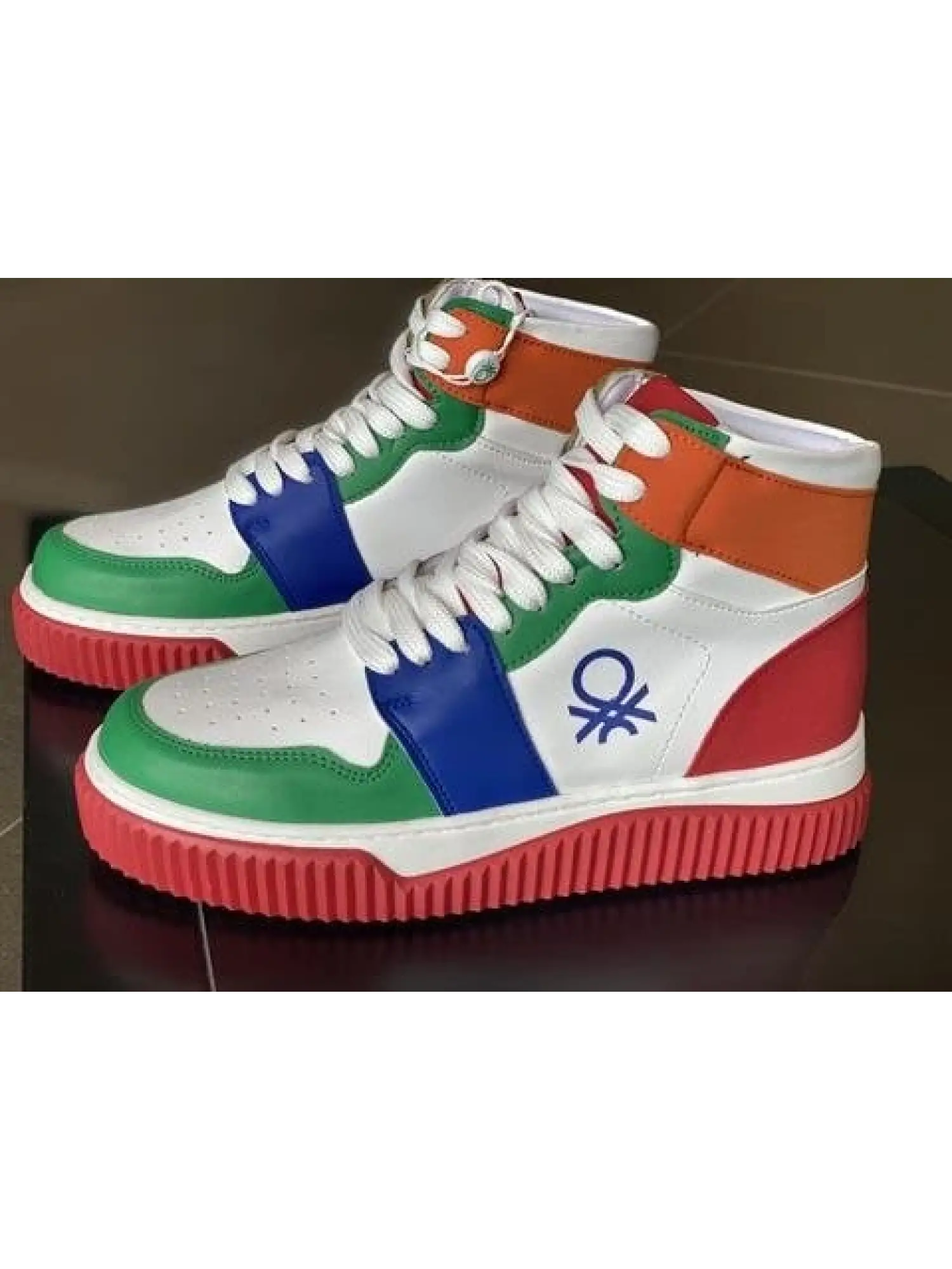 Benetton Renkli Bilekboy Spor Ayakkabı 31200