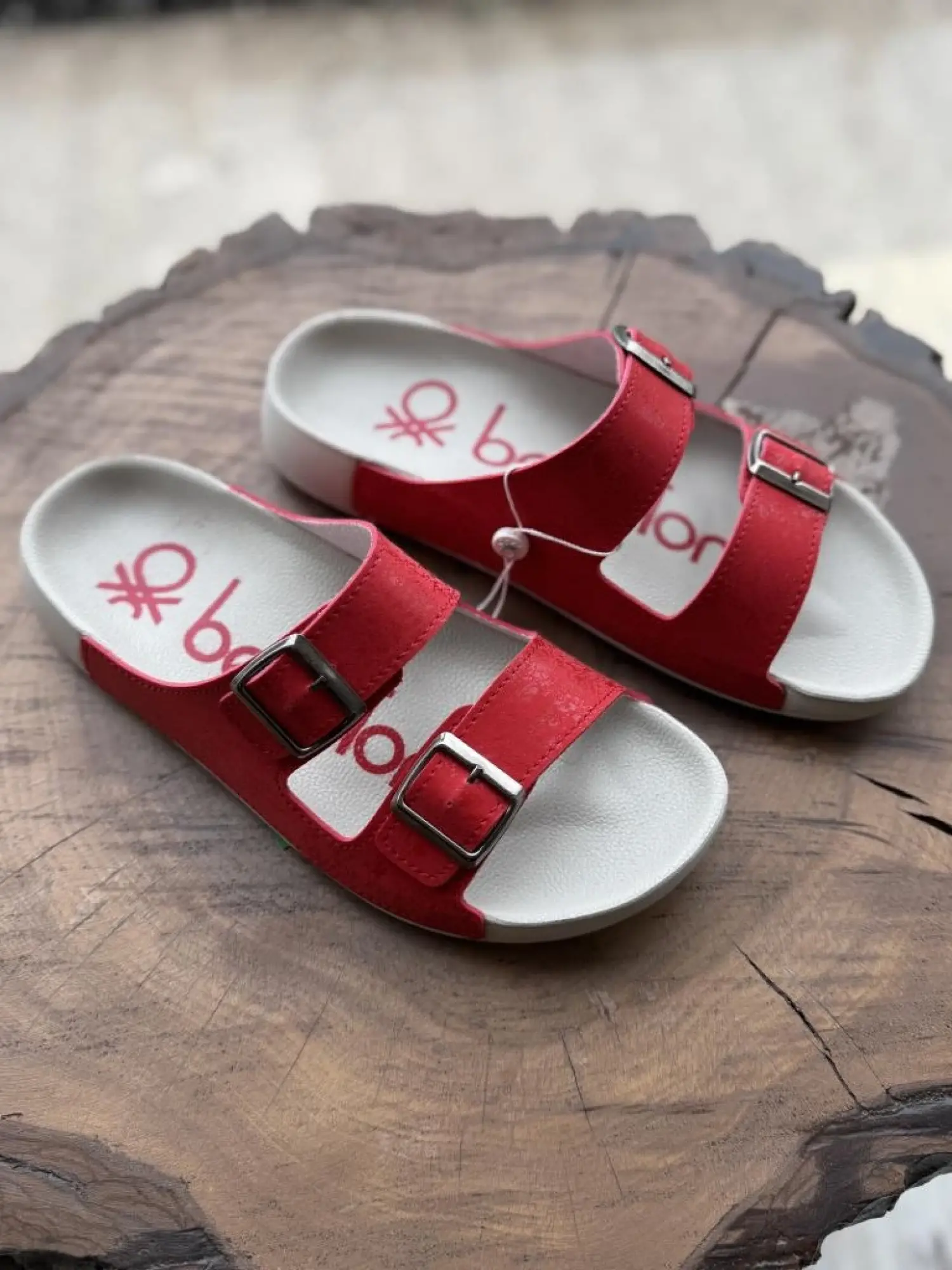 Benetton Tokalı Terlik BN1418