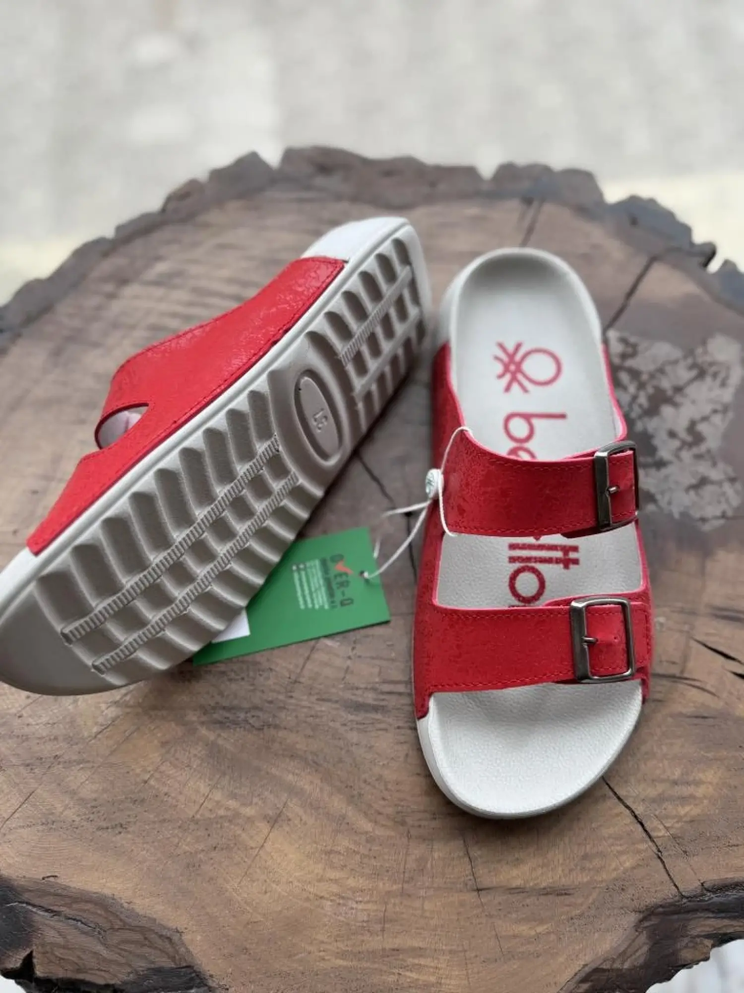 Benetton Tokalı Terlik BN1418