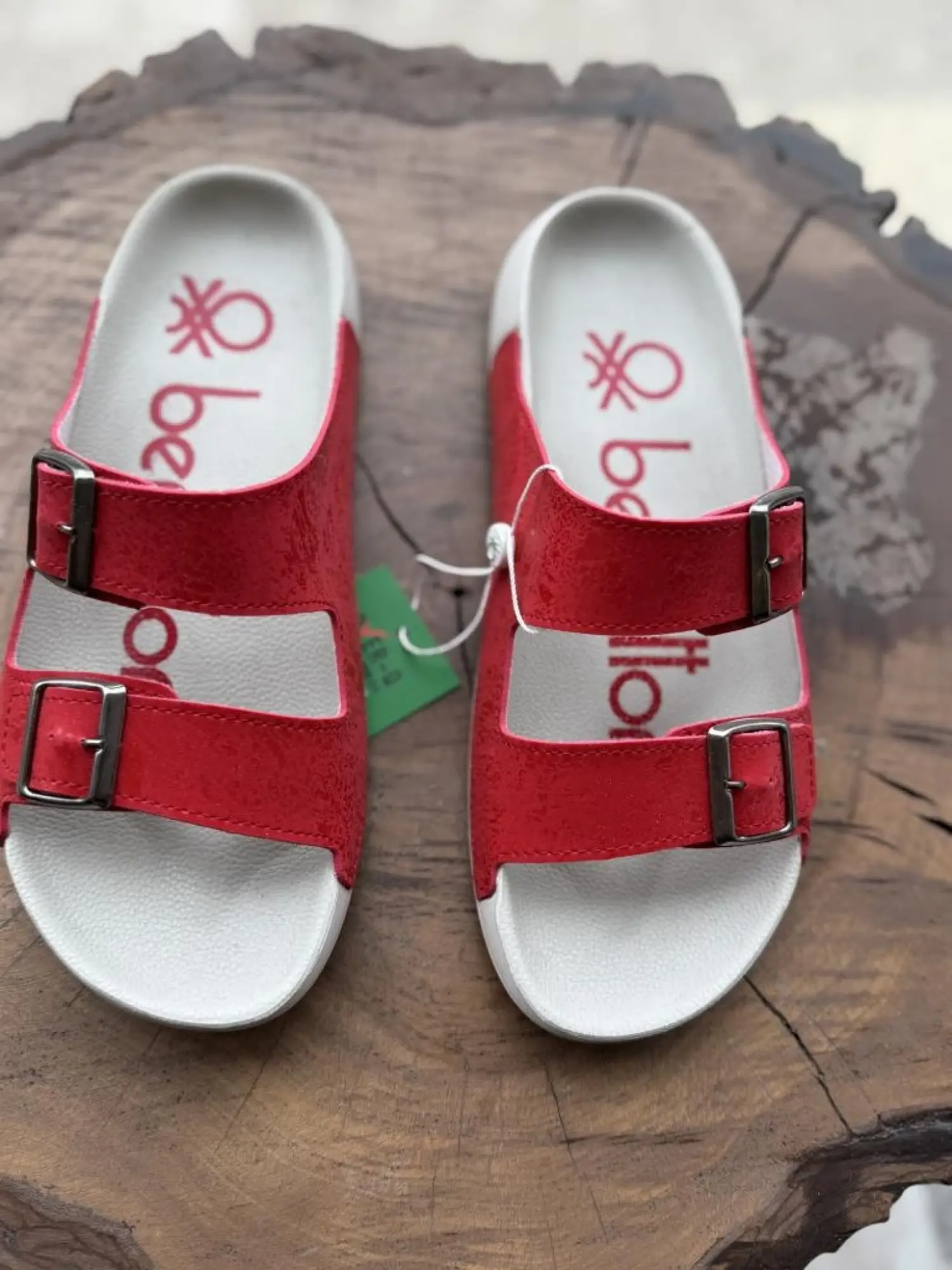 Benetton Tokalı Terlik BN1418