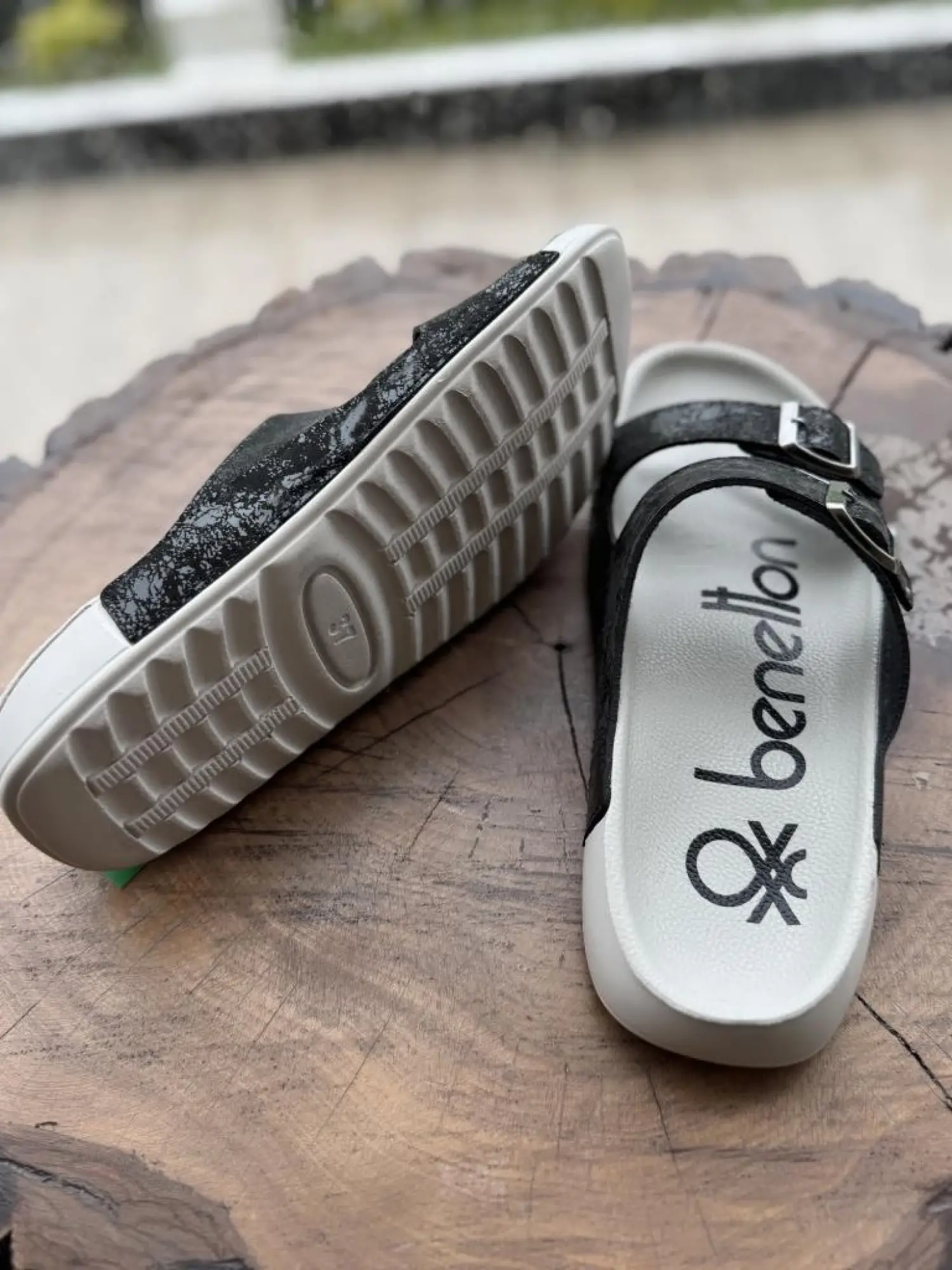 Benetton Tokalı Terlik BN1418