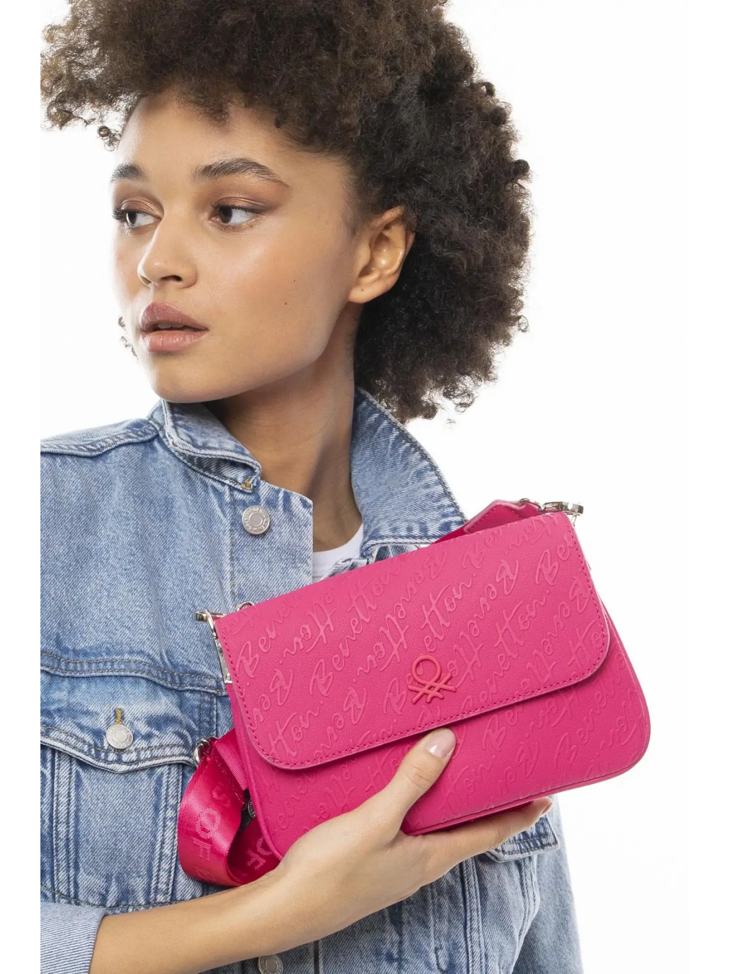 Benetton Üç Bölmeli Çapraz Çanta BNT1070