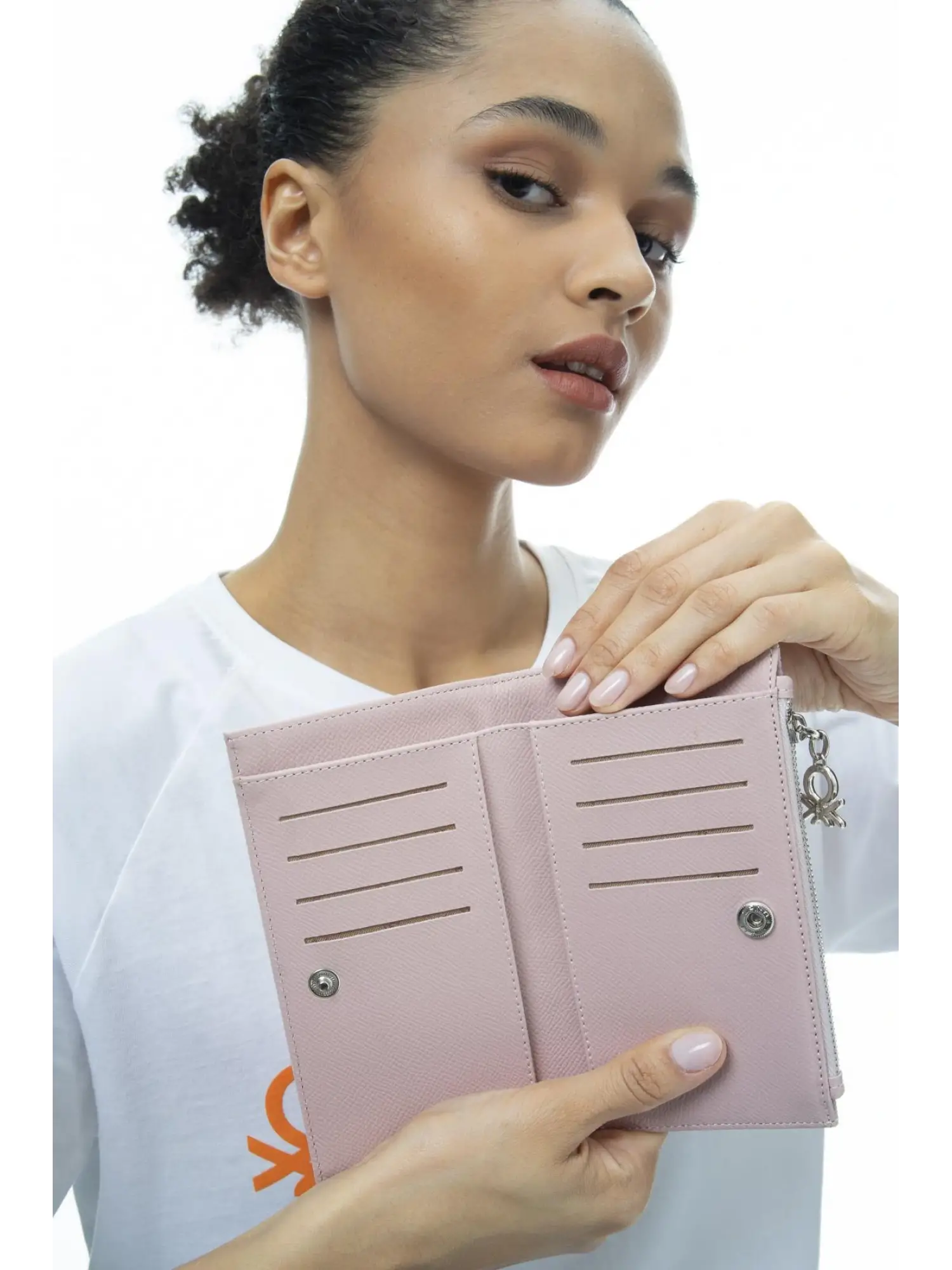 Benetton Yazılı Büyük İnce Cüzdan BNT988