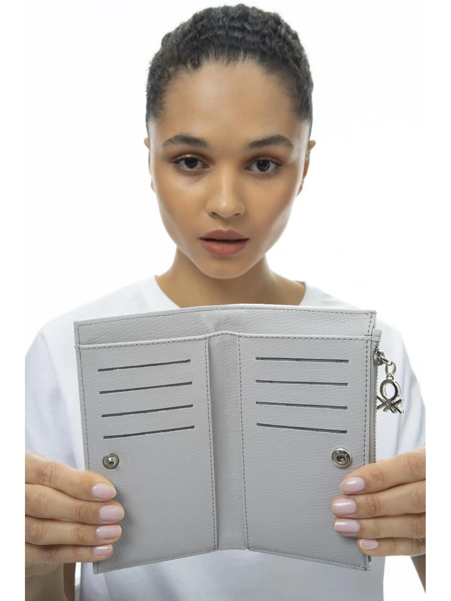 Benetton Yazılı Büyük İnce Cüzdan BNT988