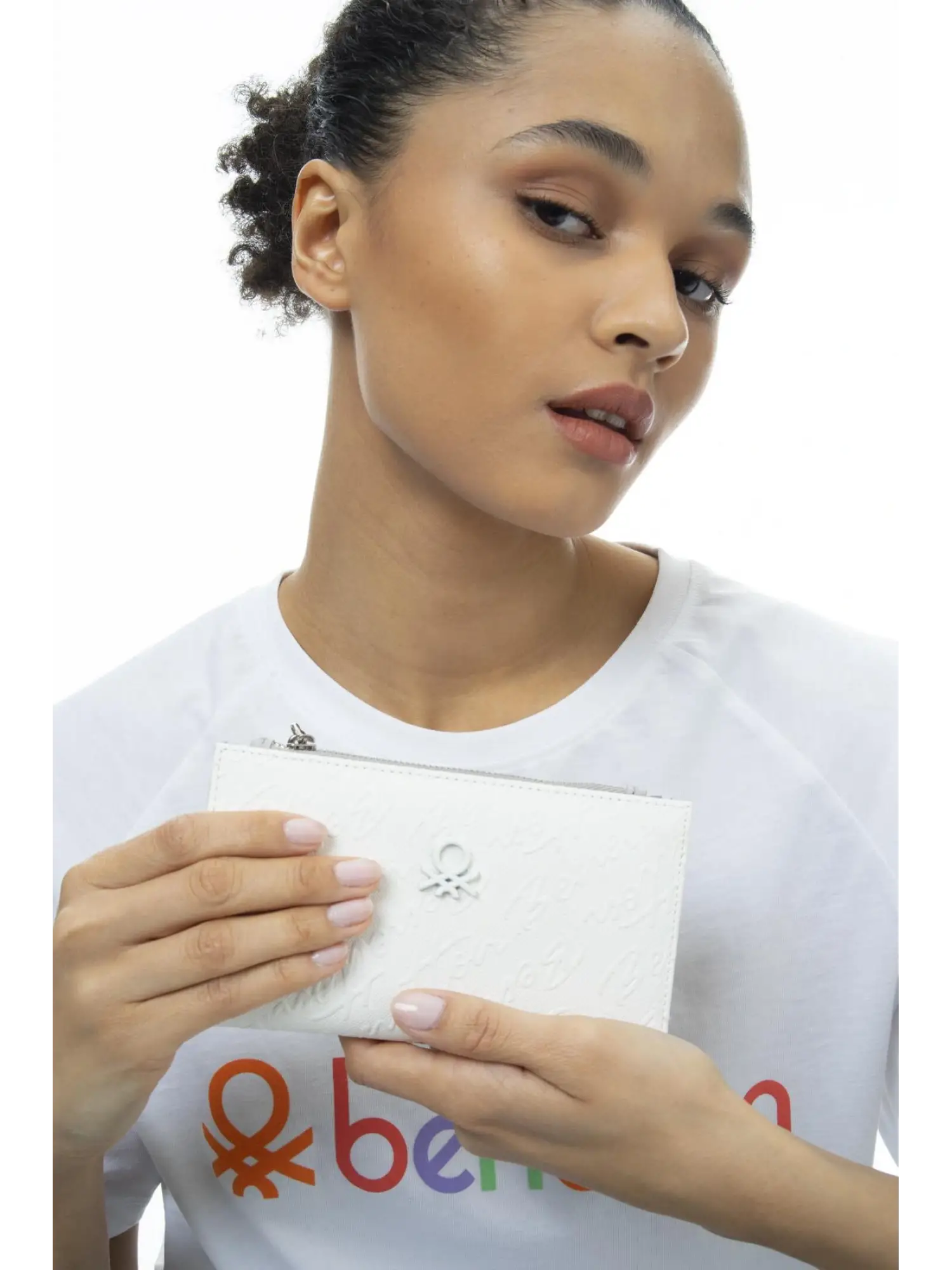 Benetton Yazılı Büyük İnce Cüzdan BNT988