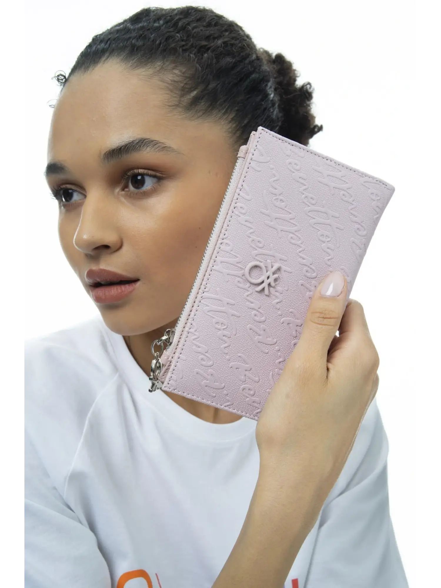 Benetton Yazılı Büyük İnce Cüzdan BNT988