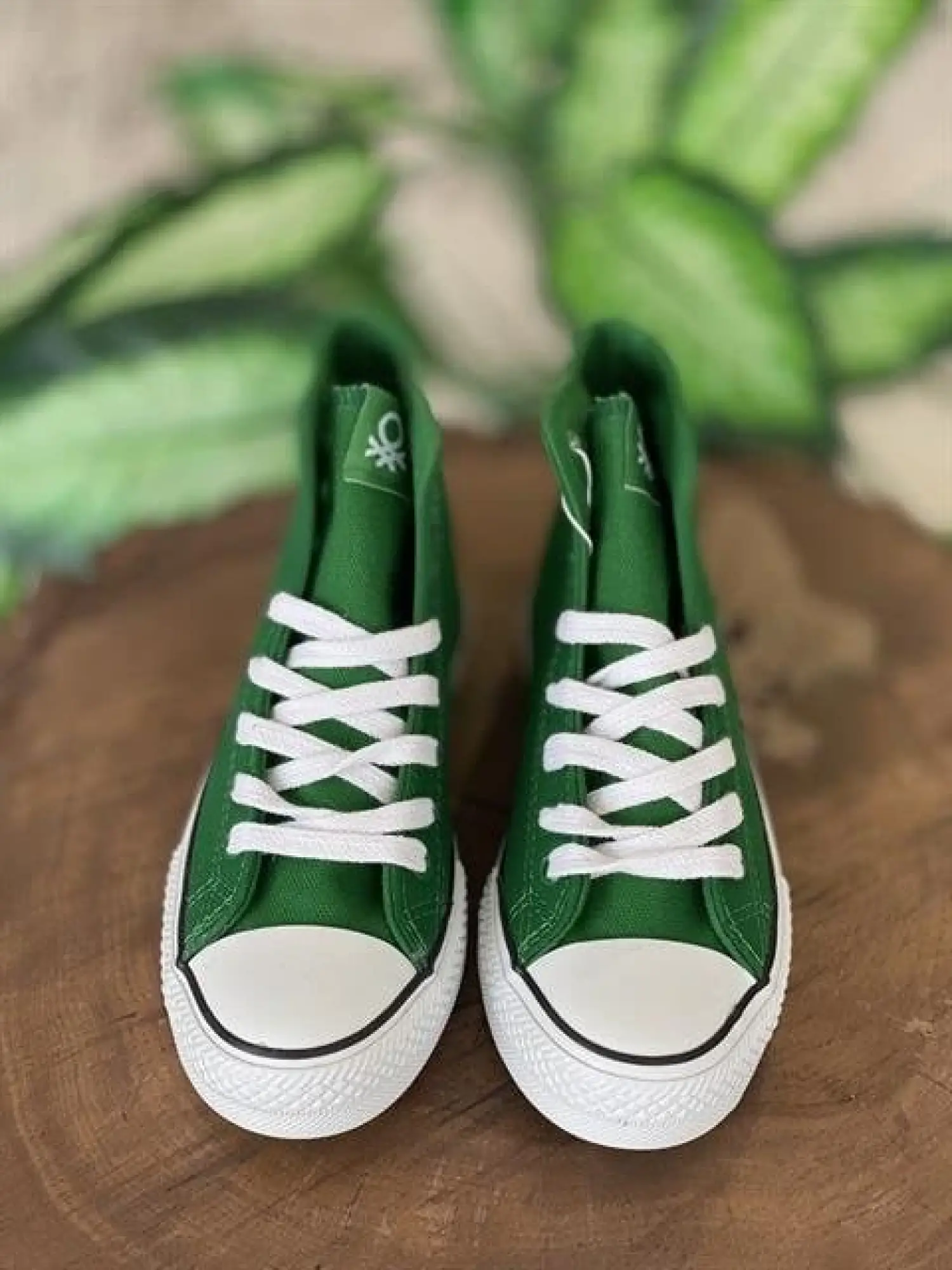 Benetton Yeşil Converse Spor Ayakkabı 30628