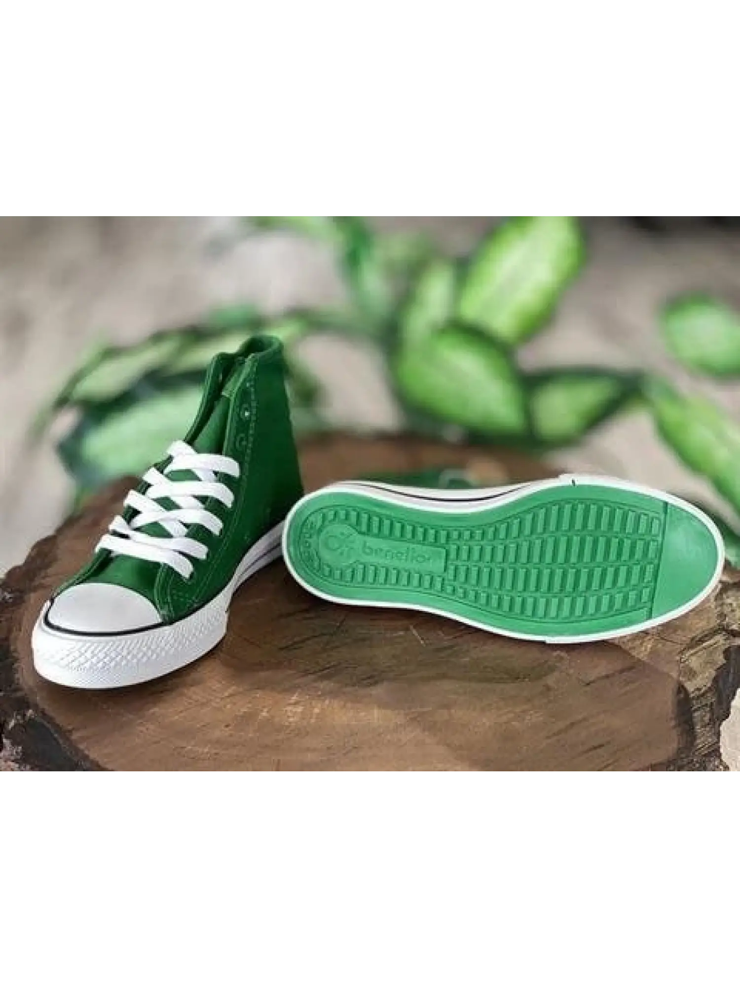 Benetton Yeşil Converse Spor Ayakkabı 30628