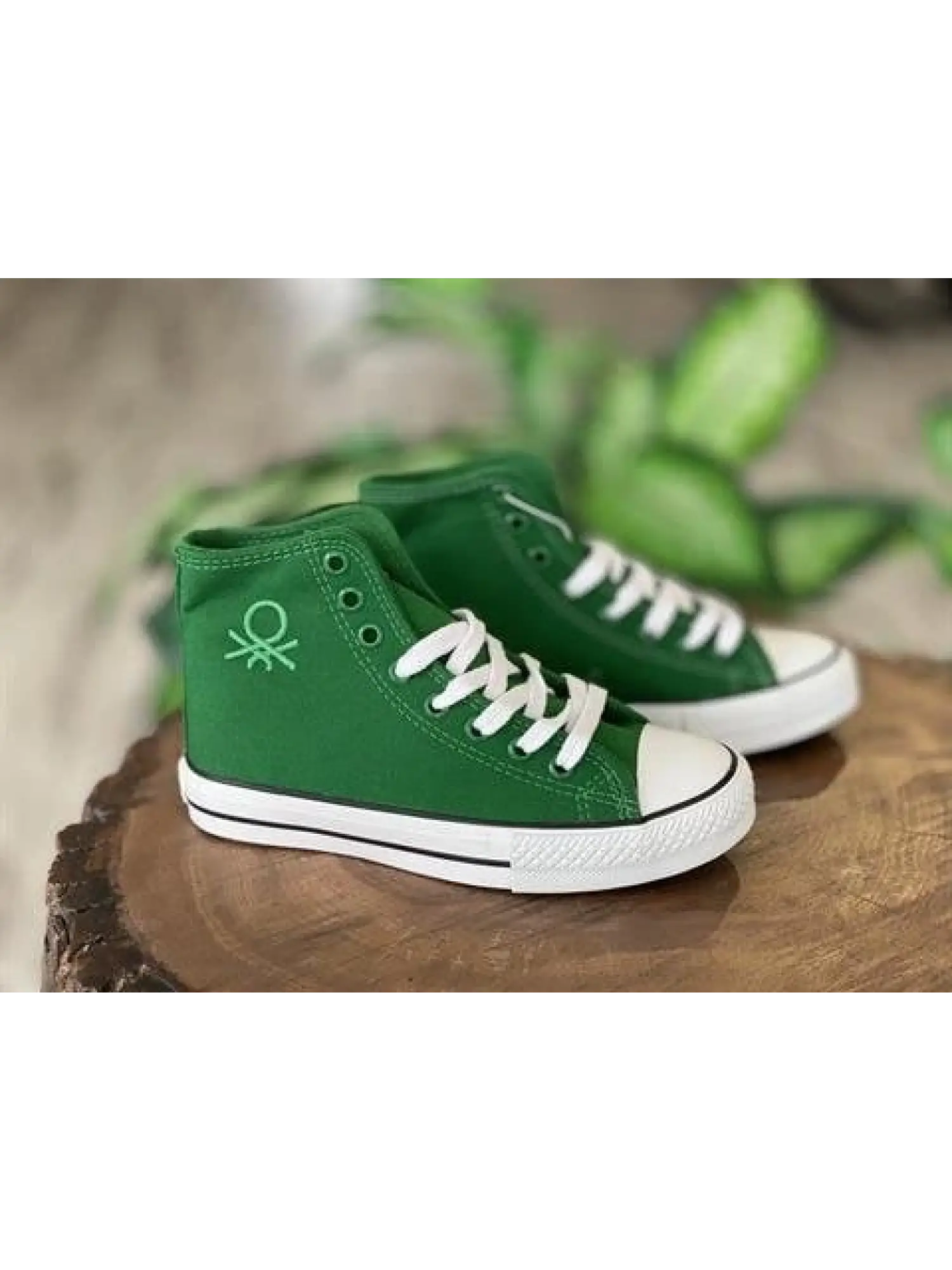 Benetton Yeşil Converse Spor Ayakkabı 30628