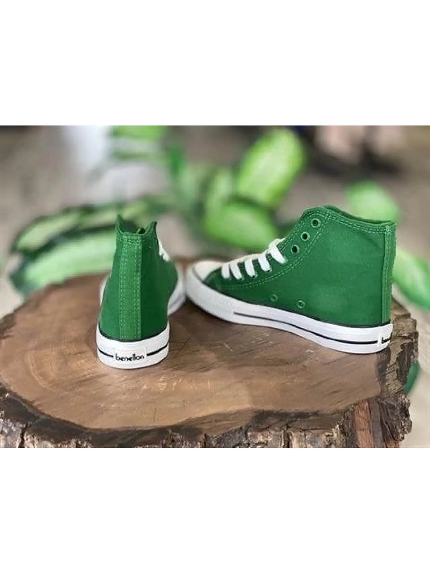 Benetton Yeşil Converse Spor Ayakkabı 30628
