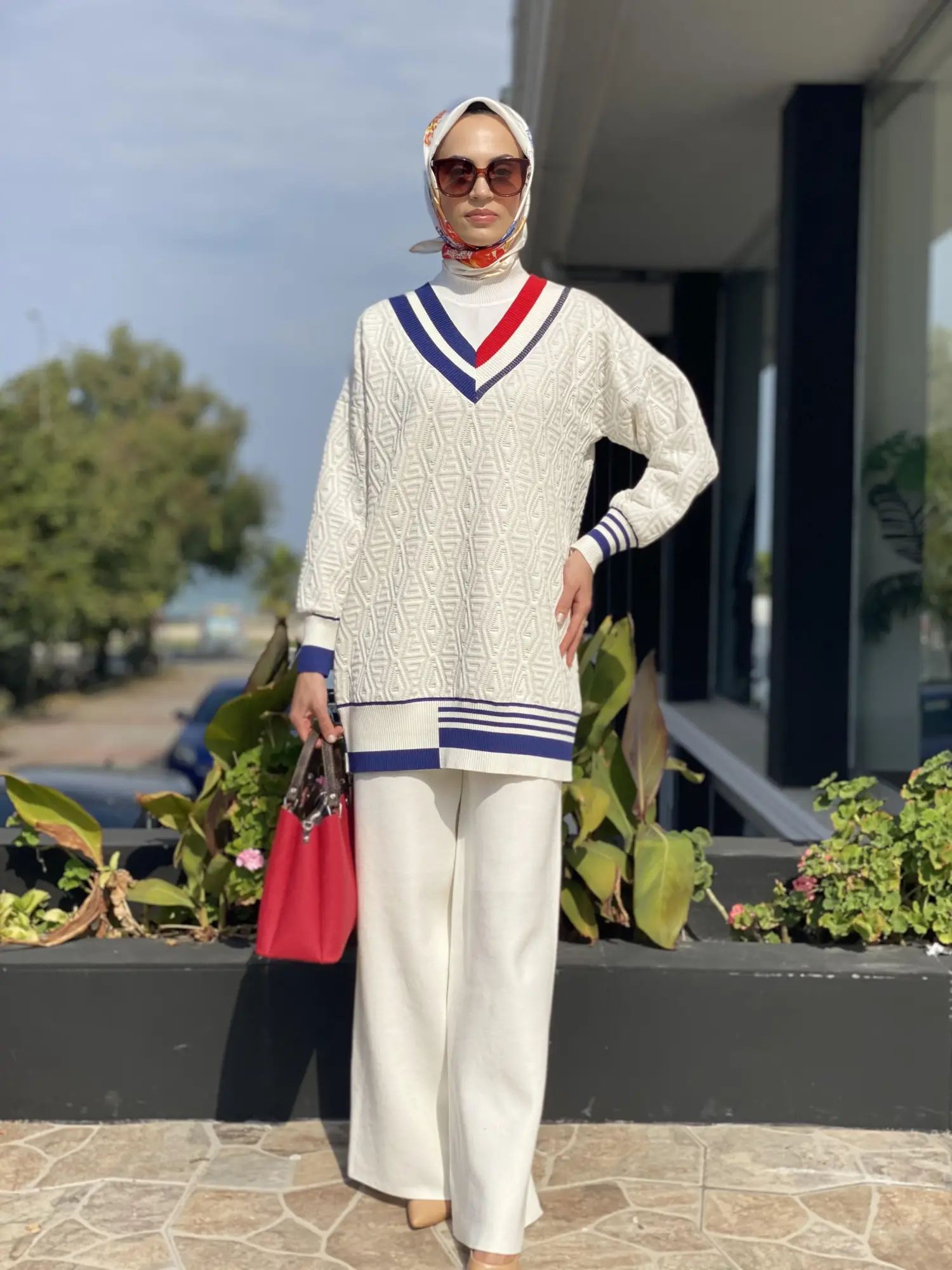 Ghisa Bol Paça Triko Pantolon 8027