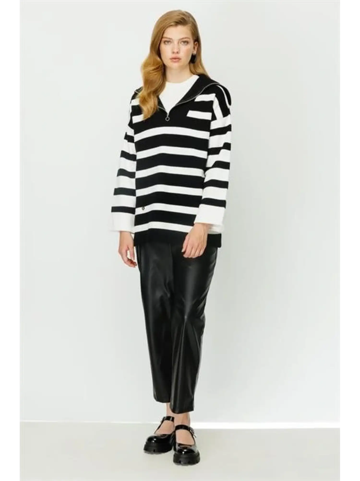 Ghisa Çizgili Triko Tunik 4317