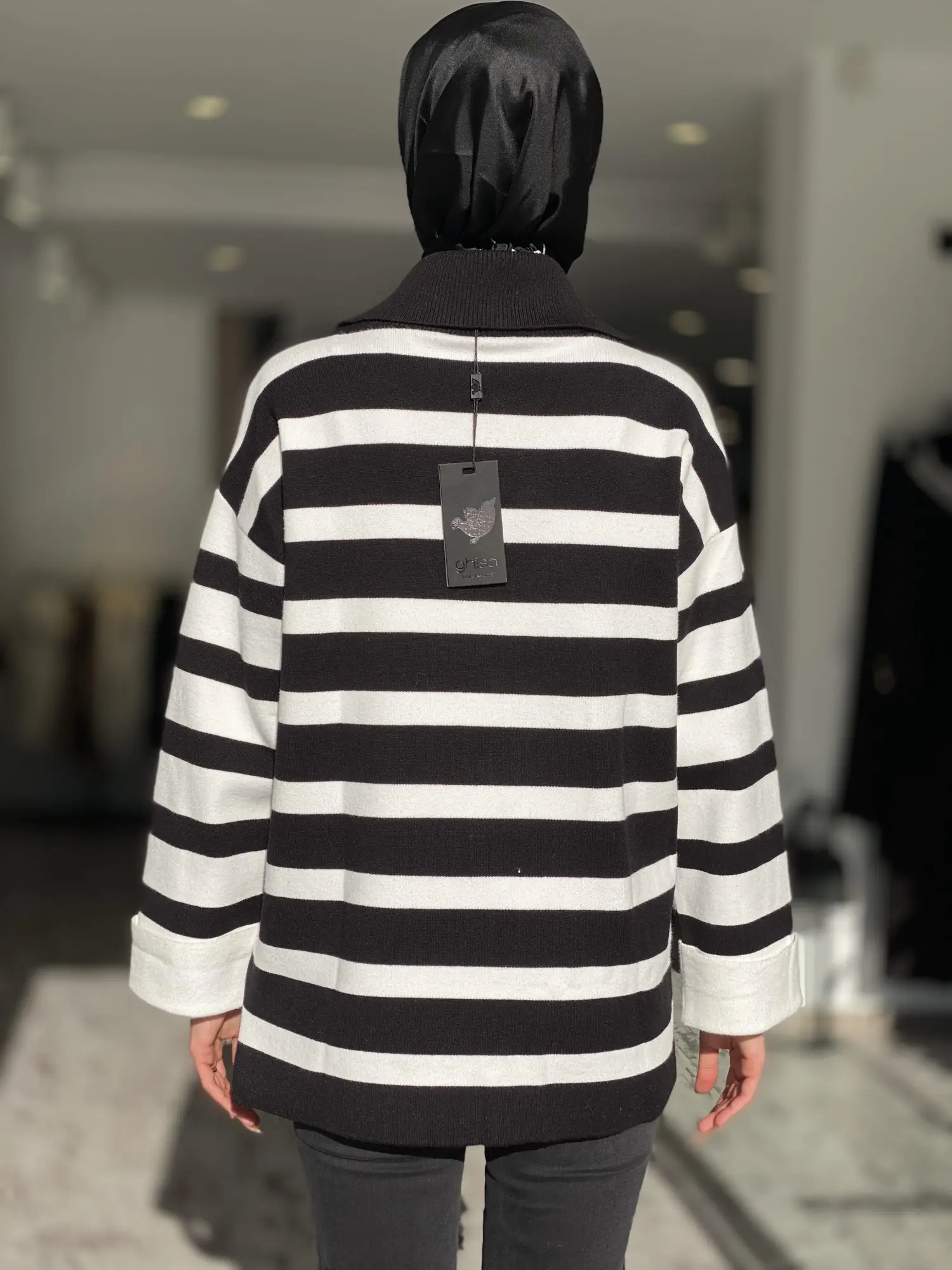 Ghisa Çizgili Triko Tunik 4317