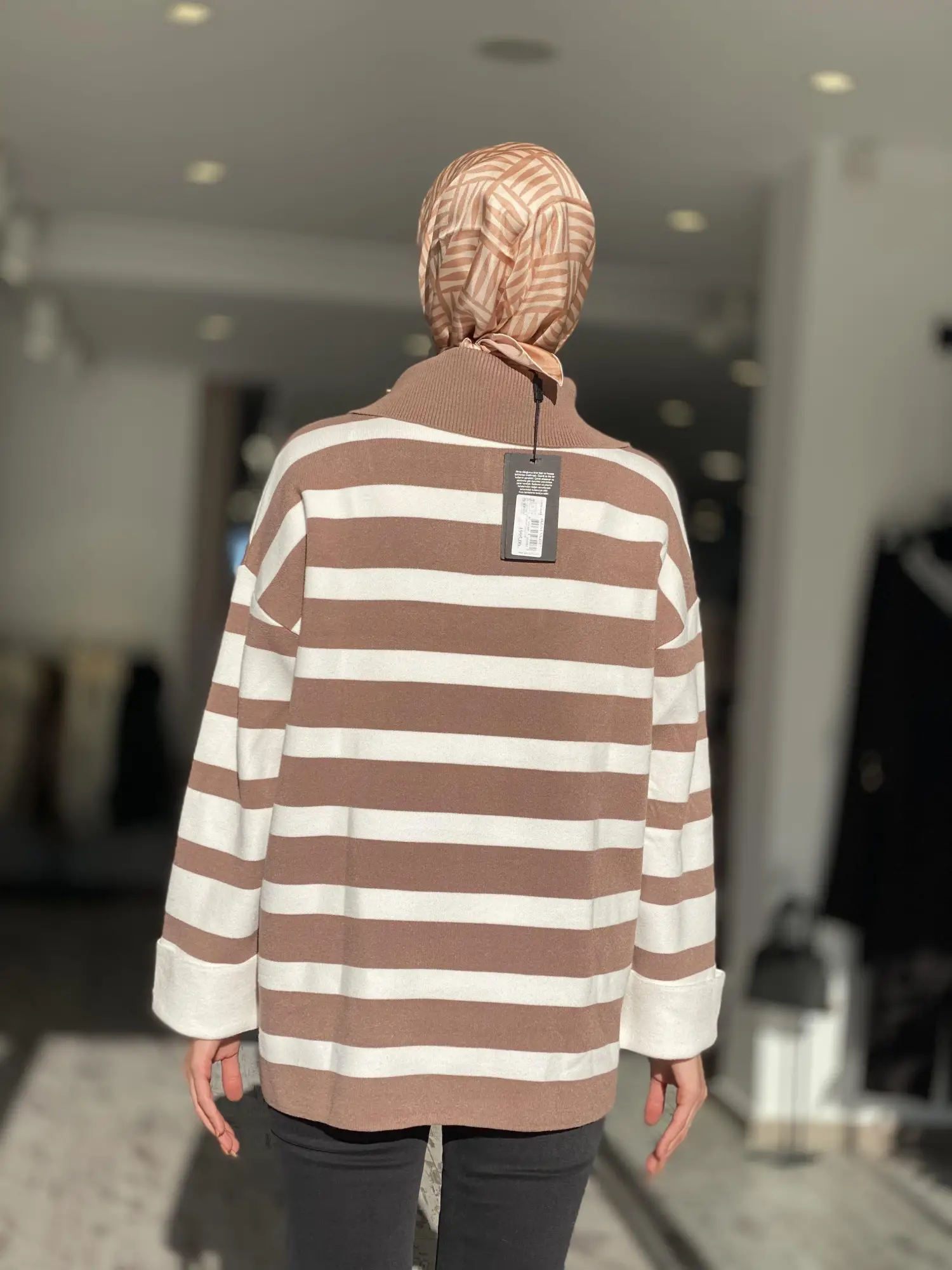 Ghisa Çizgili Triko Tunik 4317