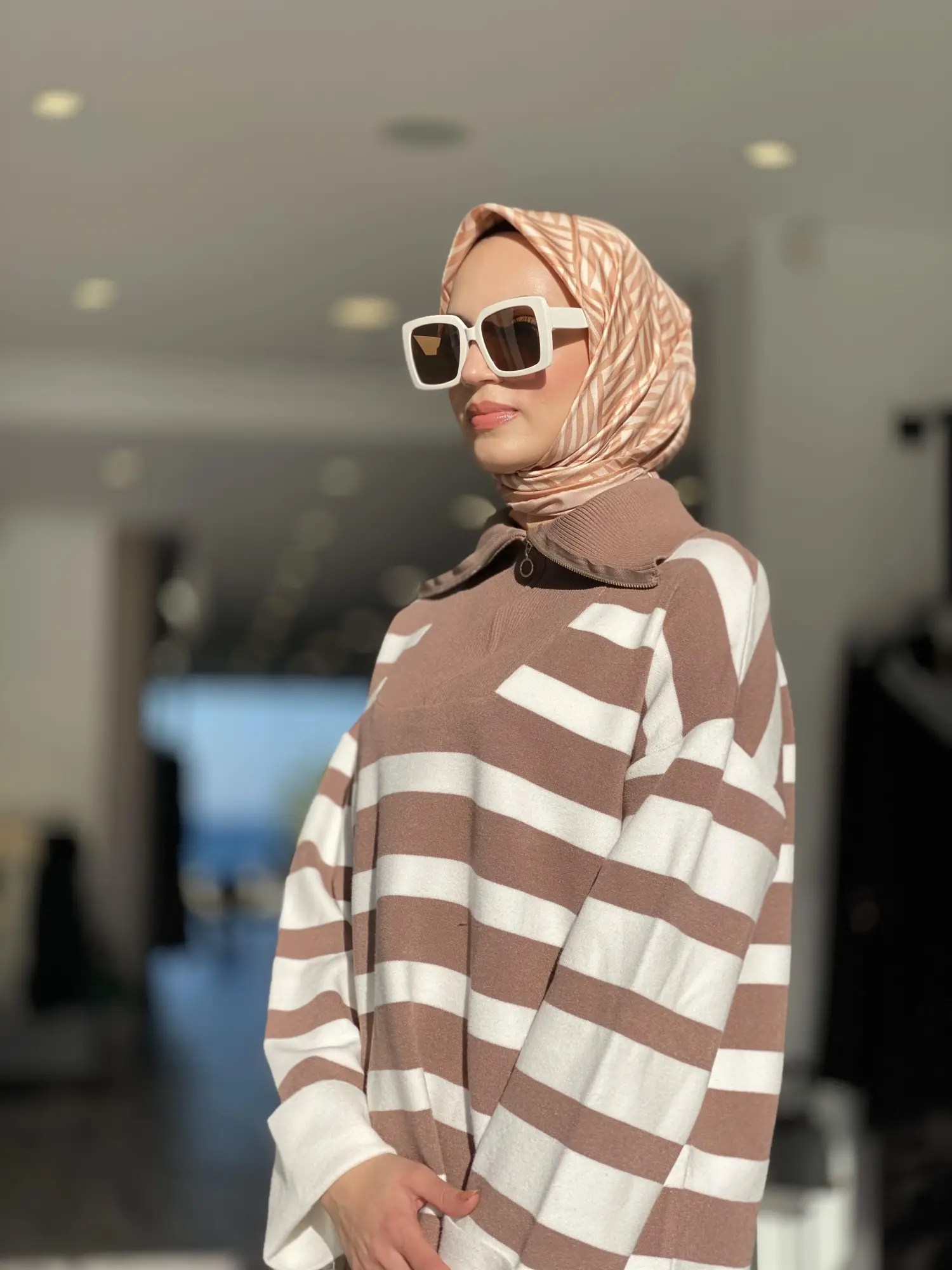 Ghisa Çizgili Triko Tunik 4317