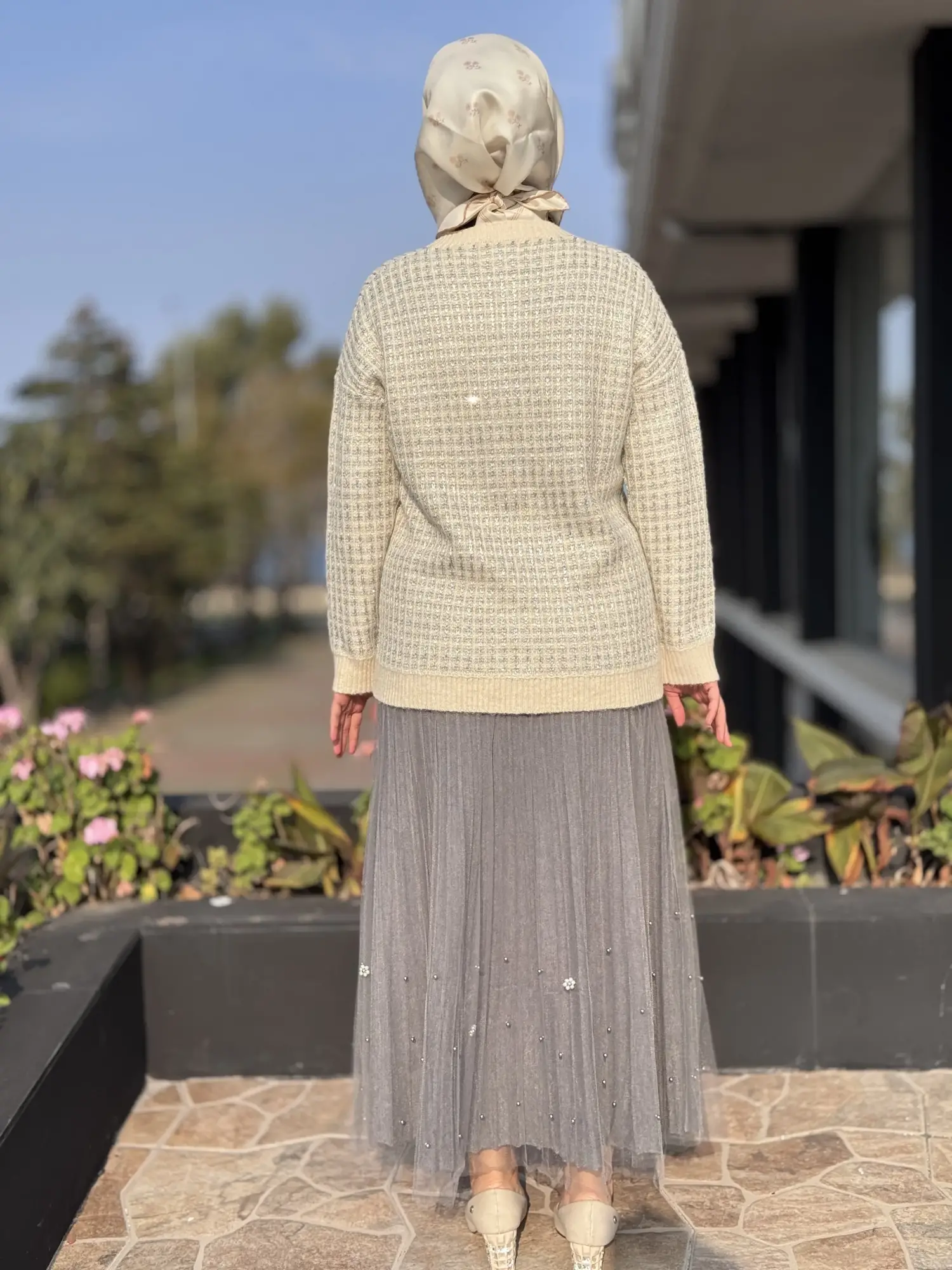 Ghisa Düğme Detaylı Triko Hırka G3307