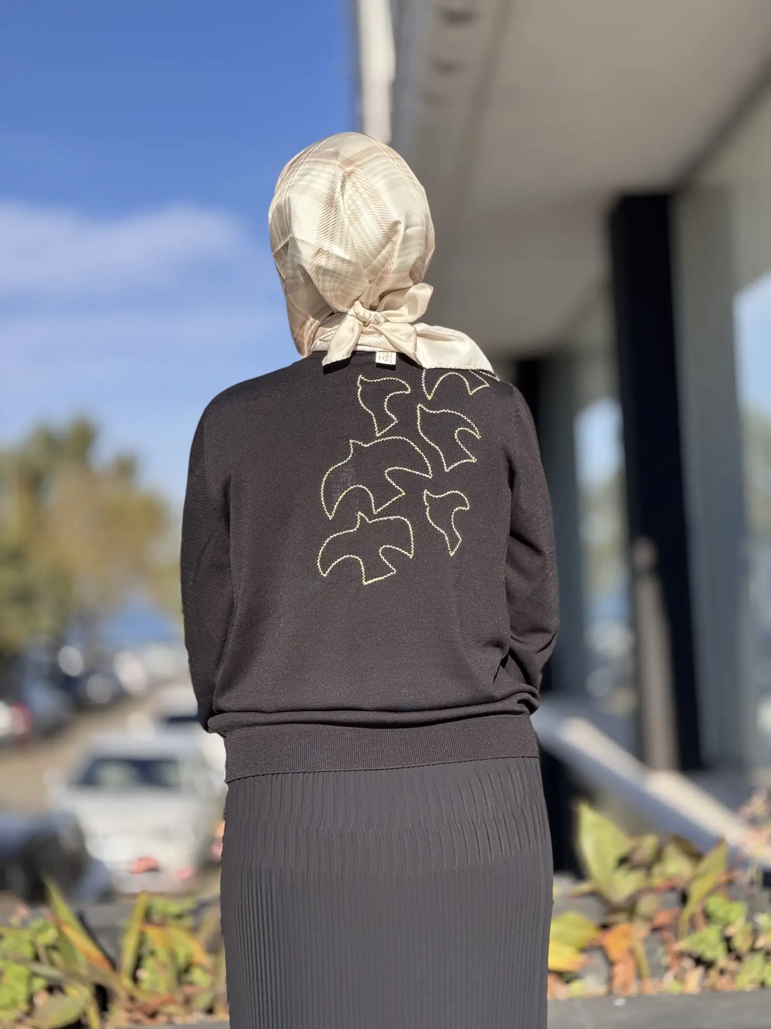 Ghisa Gold Nakış ve Düğme Detaylı Hırka 3290