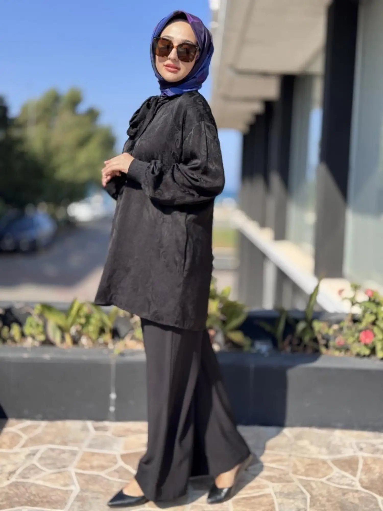 Ghisa Jakarlı Gömlek Pantolon Takım G4126